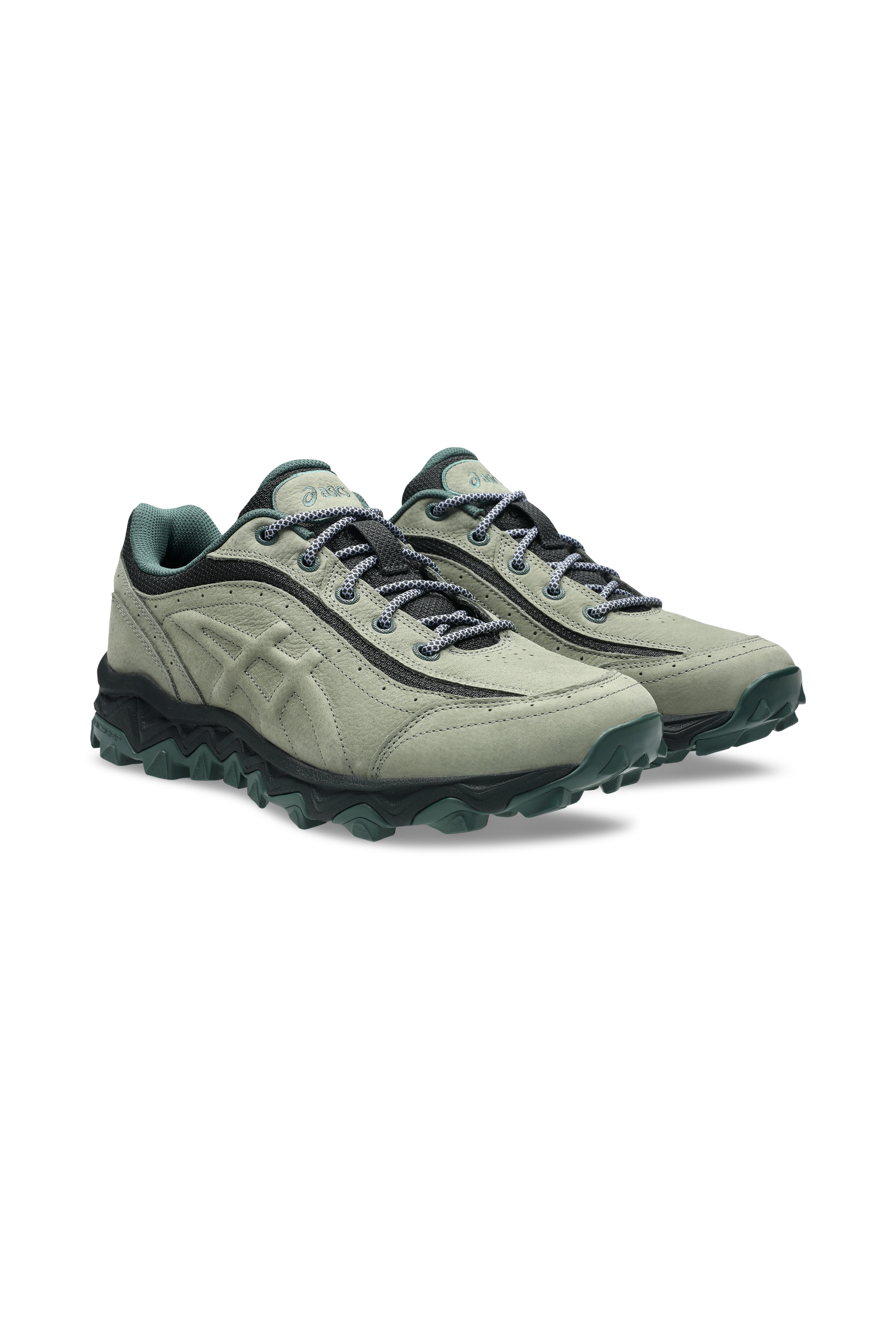 Men?s Storm 96 LO fabric and leather sneakers | Green ASICS Men