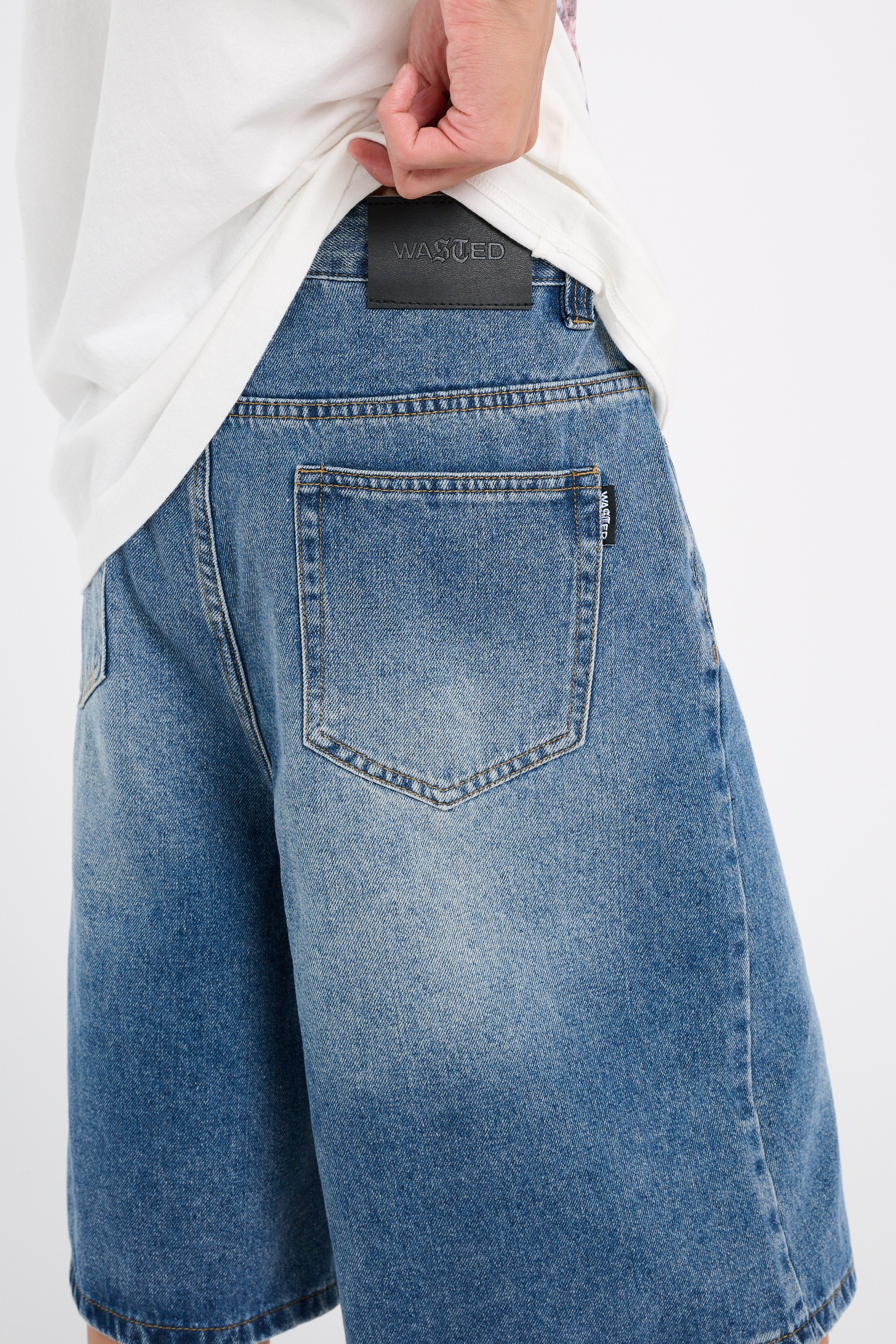 Bermuda | Bleu WASTED Homme