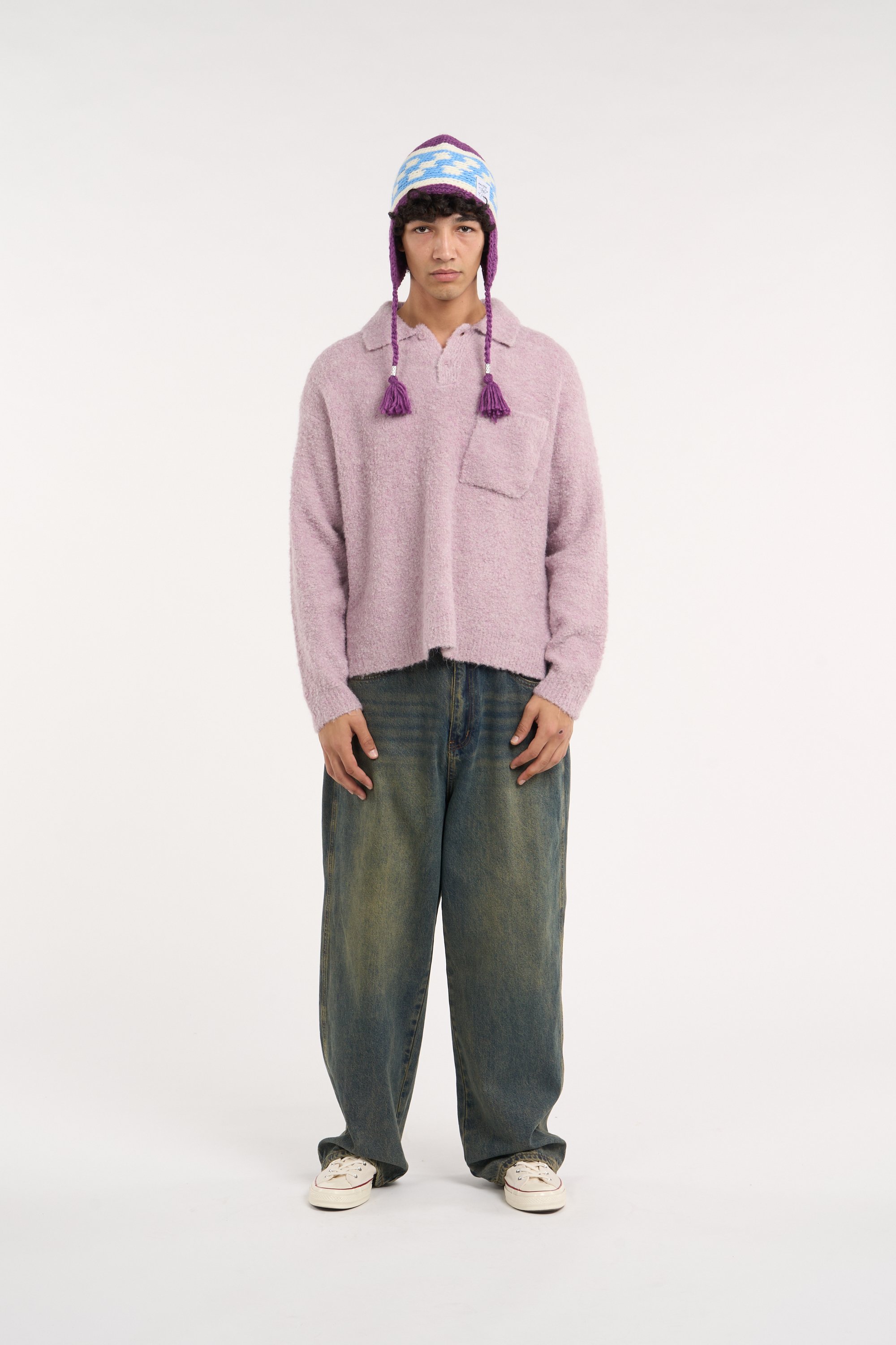 Sweater WOODBIRD Purple