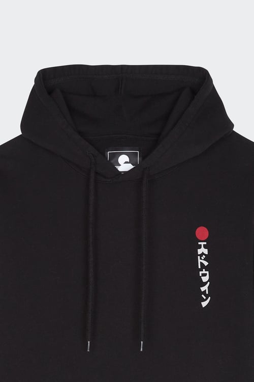 EDWIN Hoodie Noir