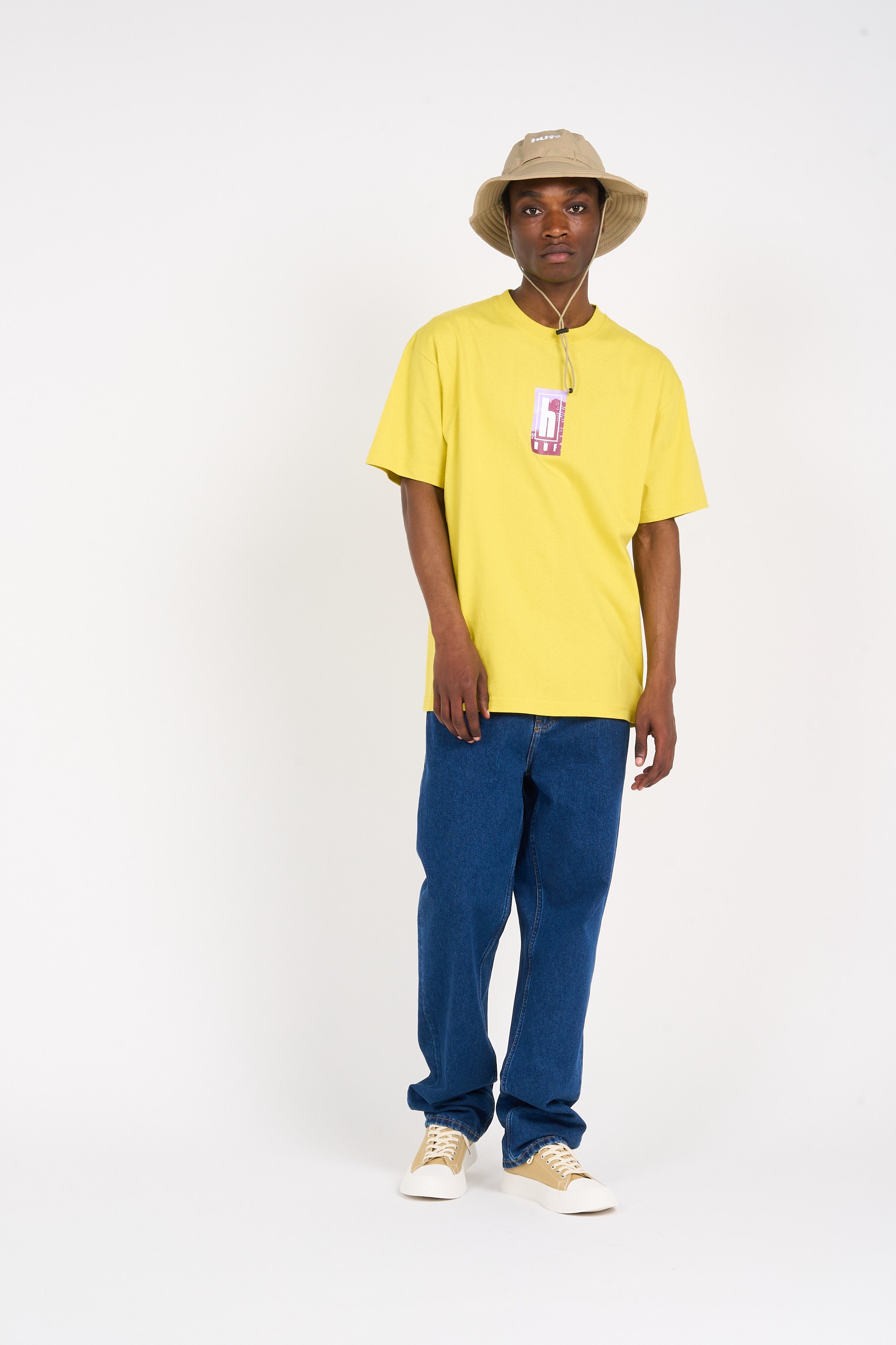 T-shirt HUF Jaune