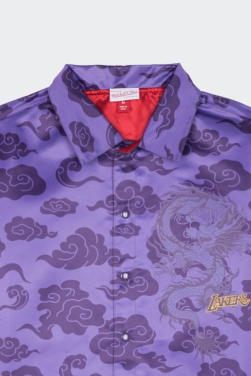 MITCHELL & NESS Veste Violet