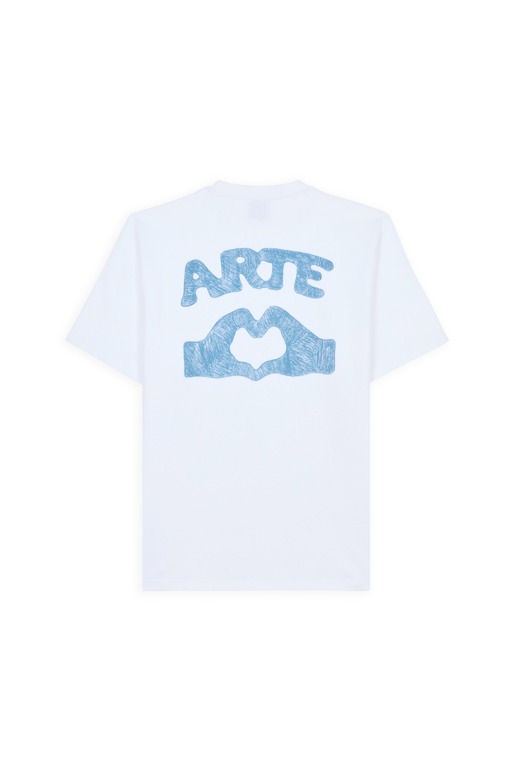 Regular-fit round-neck cotton T-shirt White