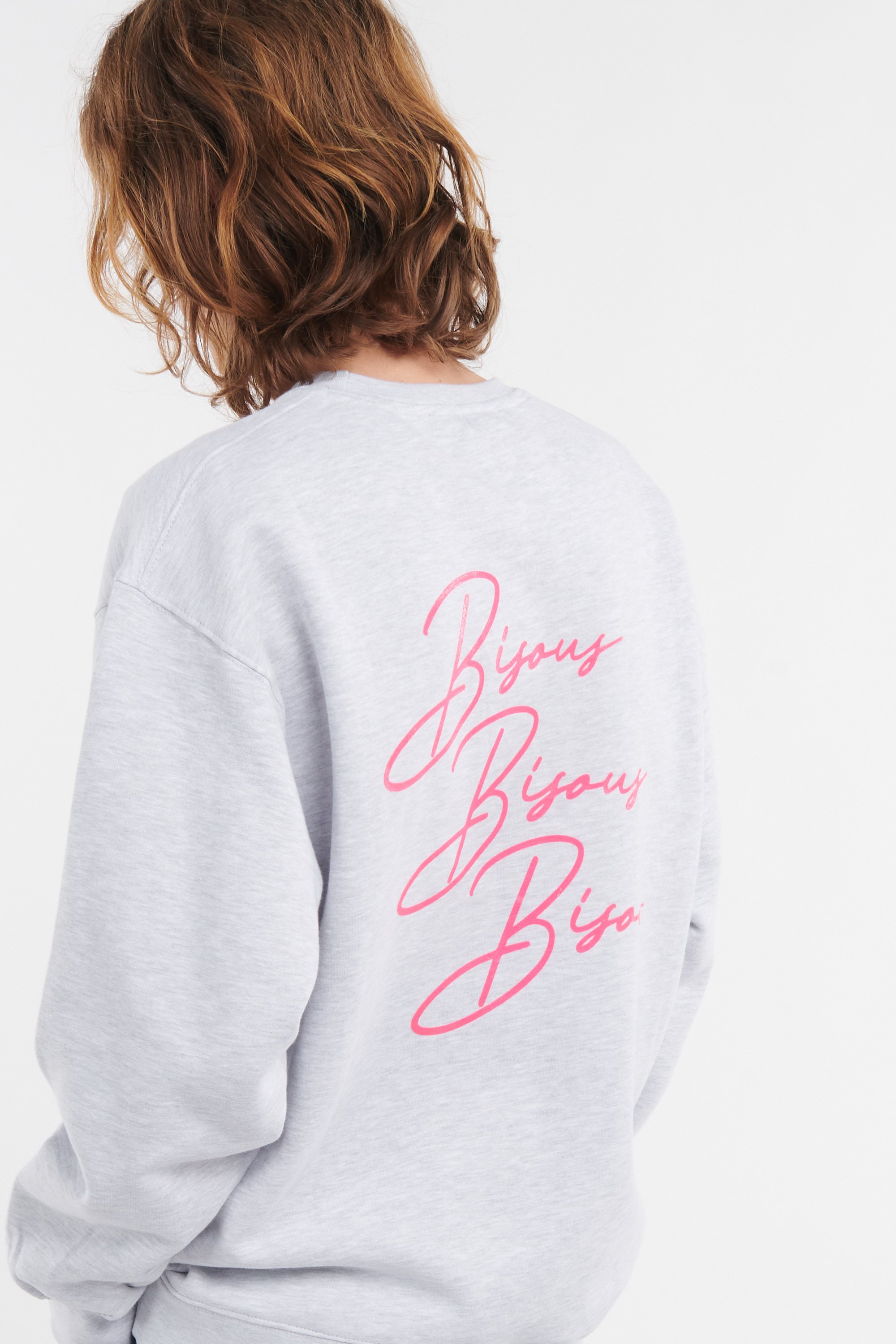 sweatshirt | Grey by BISOUS SKATEBOARDS sweatshirt Grey