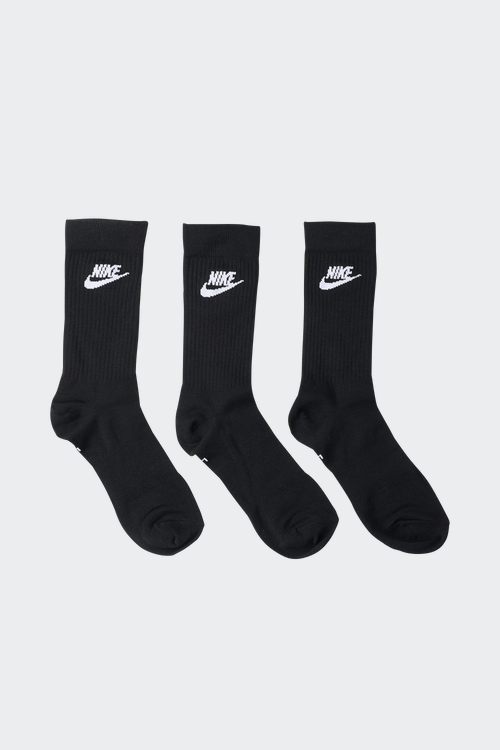 NIKE lot de 3 paires de chaussettes Noir