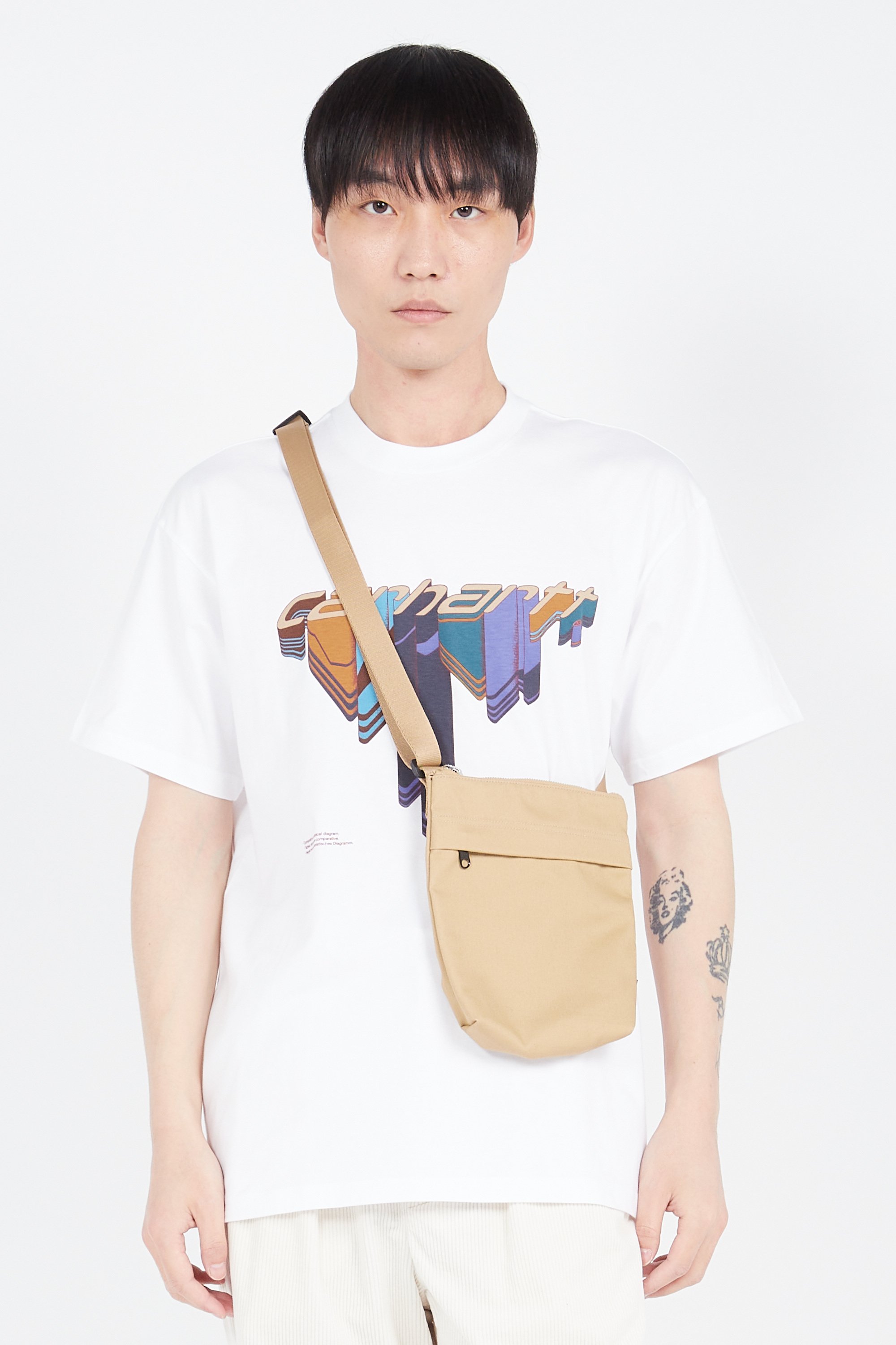 Crossbody bag CARHARTT WIP Beige