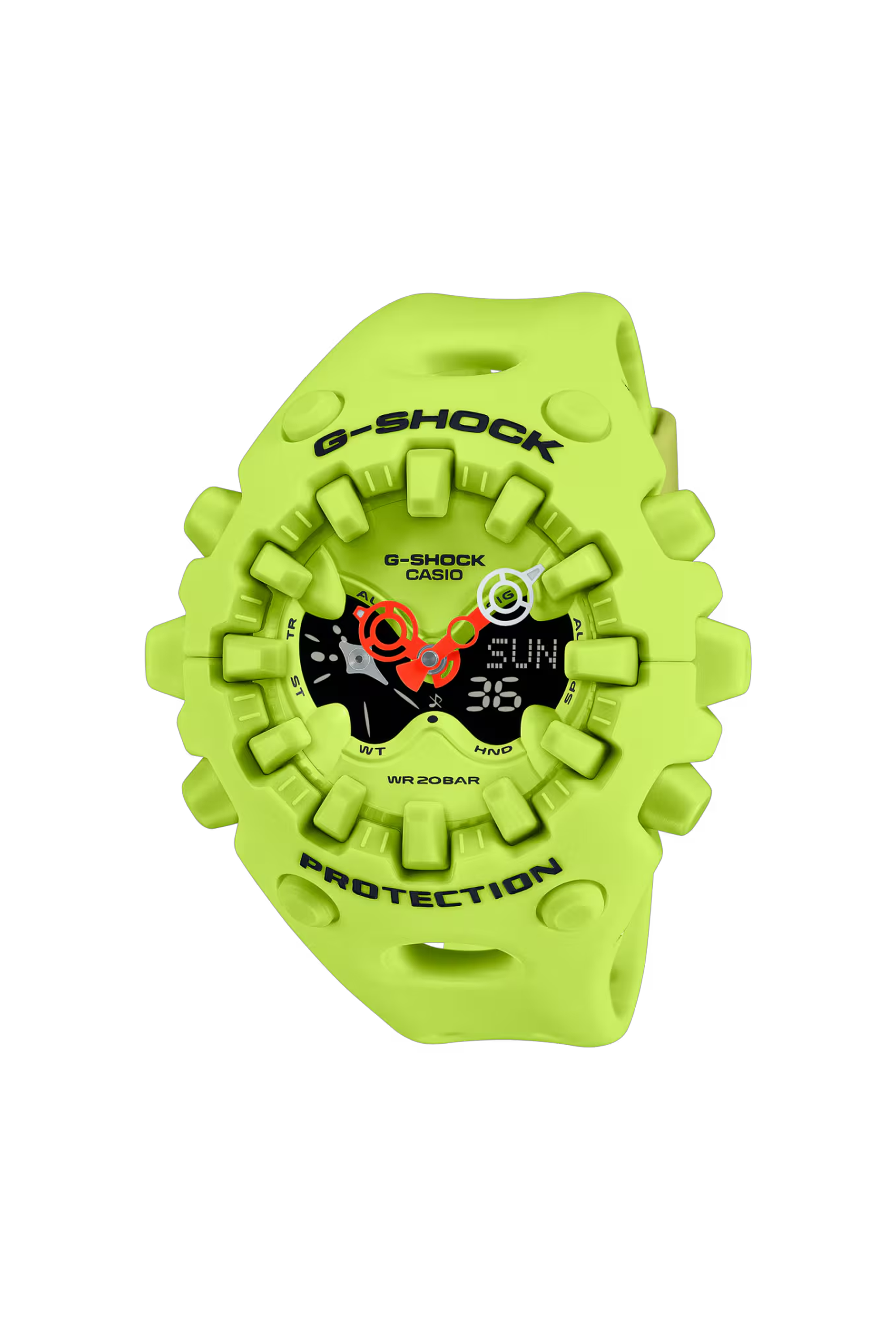 Auto-Illuminator resin watch Green
