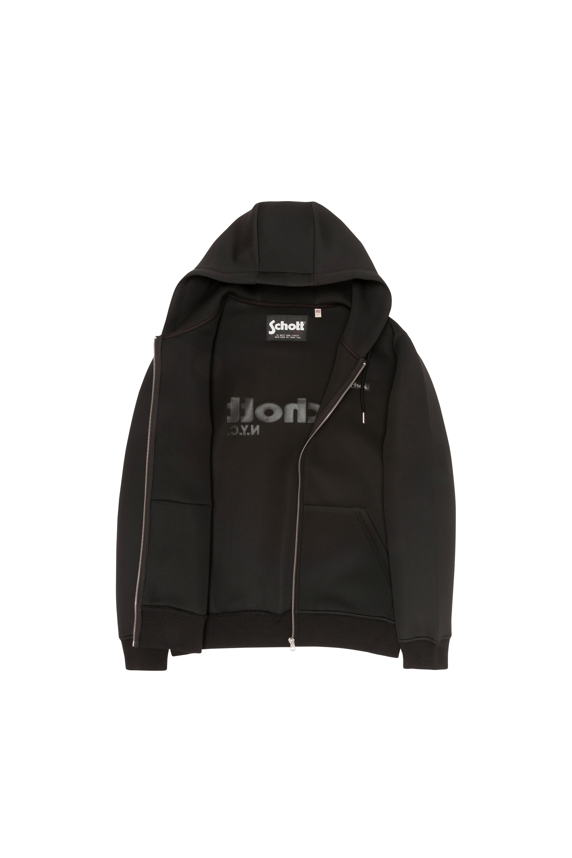 Tommy badge sweatshirt | Black SCHOTT Men