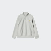 Sweat zippé  Half Zip American Script  Gris