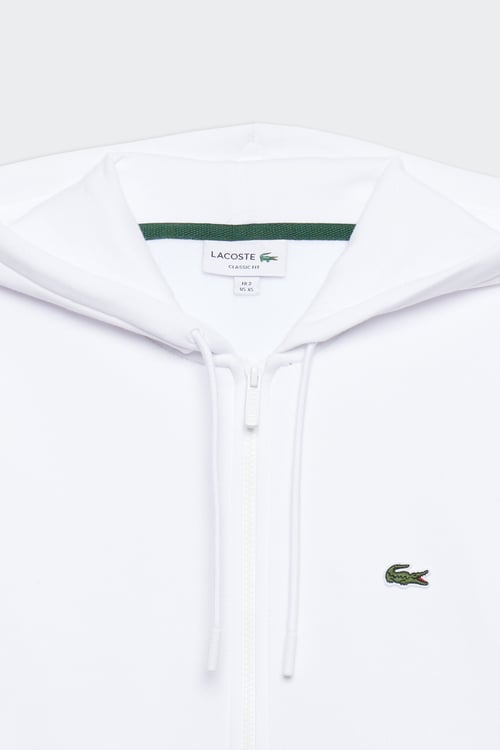 Pull lacoste zippé best sale homme