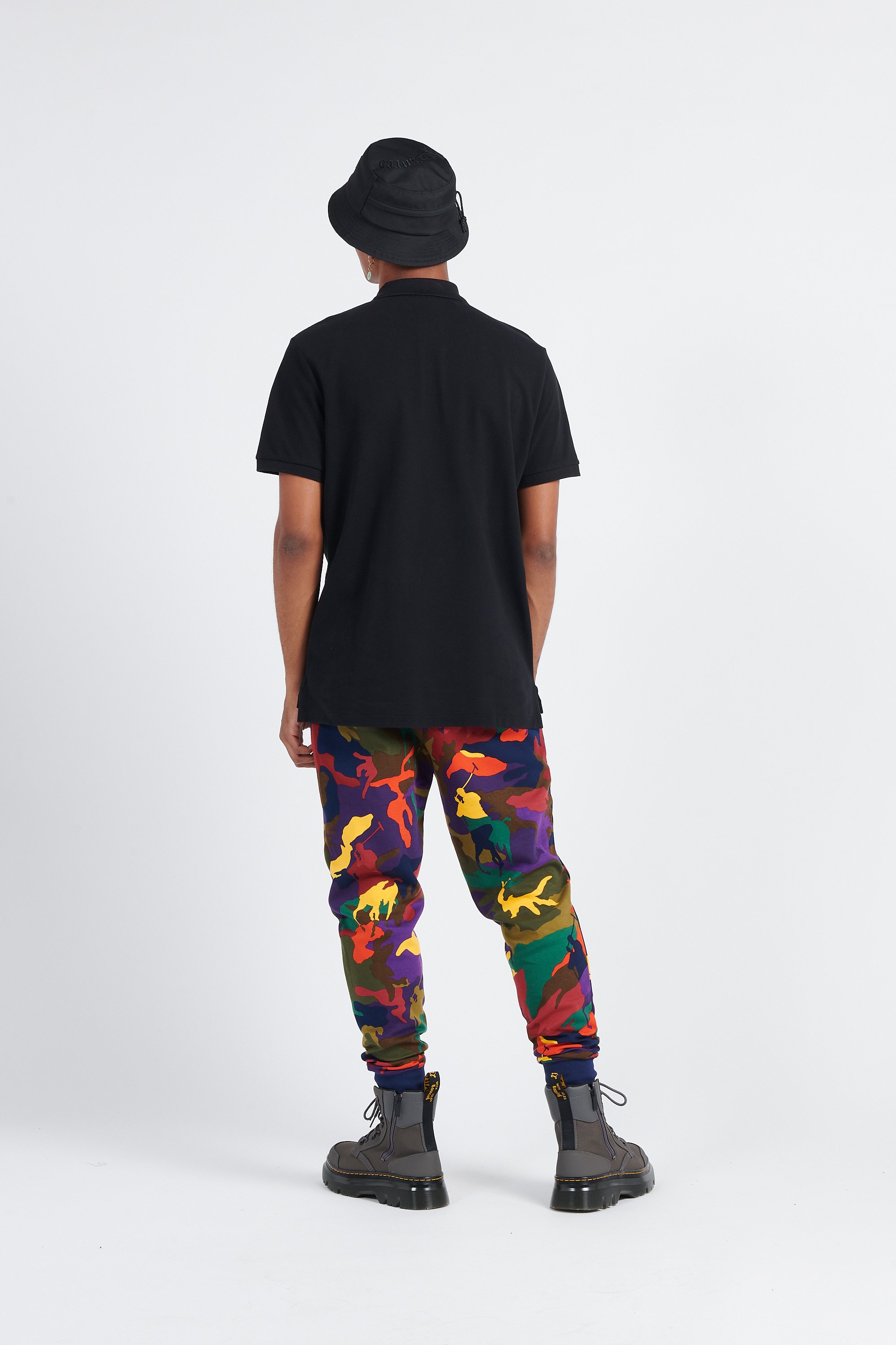 Short sleeve polo | Black POLO RALPH LAUREN Men