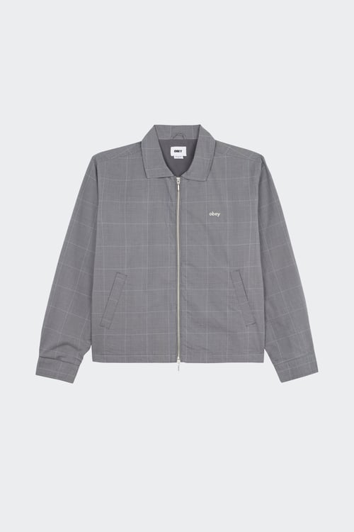 Obey - Veste - Taille S Gris femme