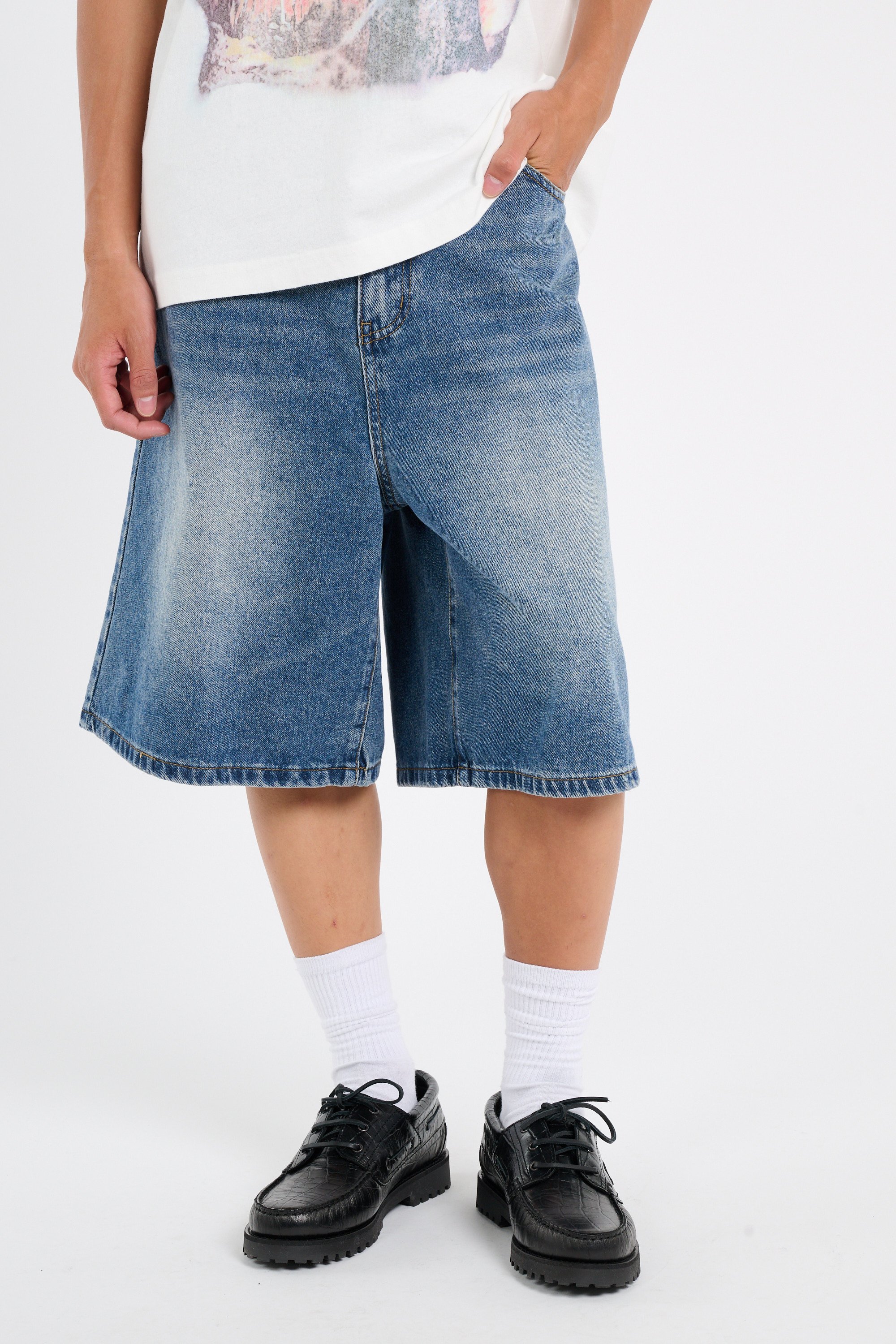Bermuda | Bleu WASTED Homme