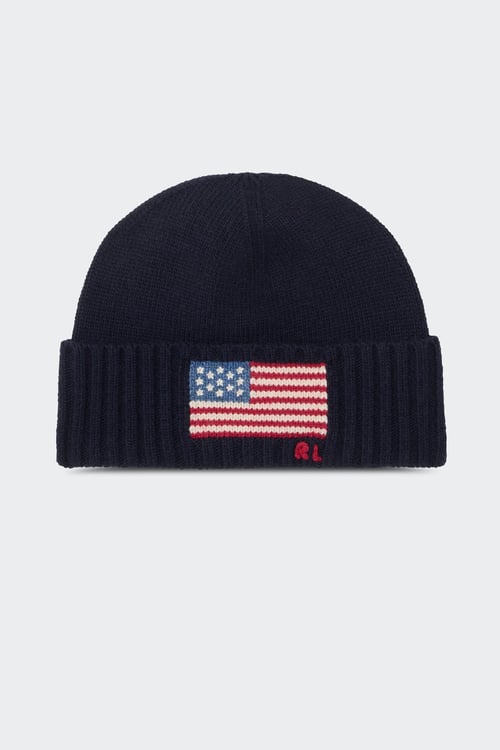 POLO RALPH LAUREN Bonnet Bleu