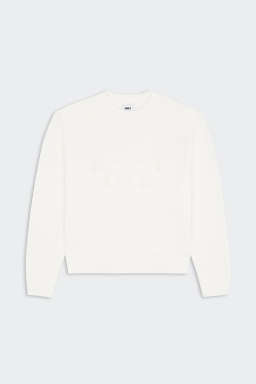 Obey - Pull - Taille S Beige femme