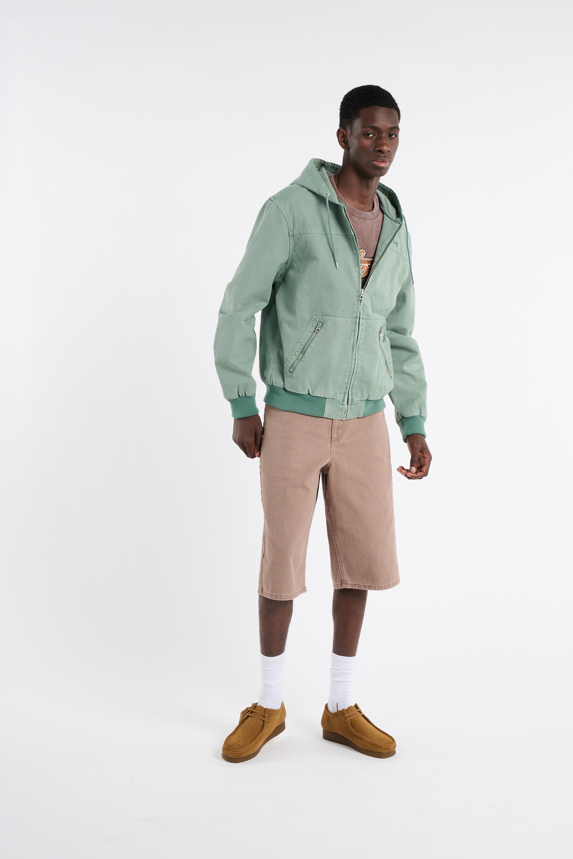 Blouson SCHOTT Vert