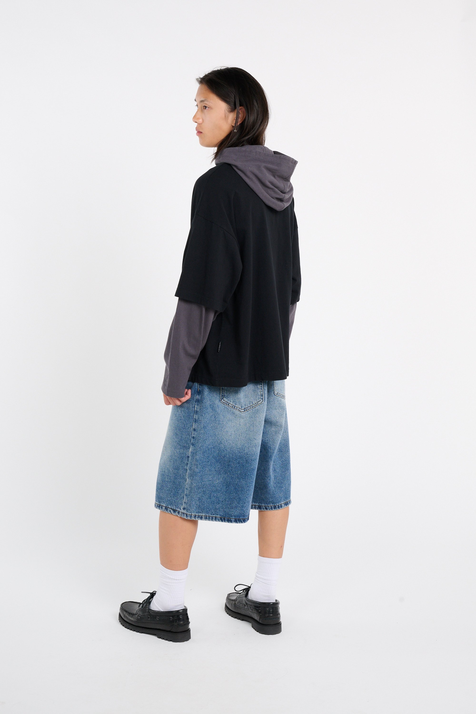 Hoodie | Noir WASTED Homme