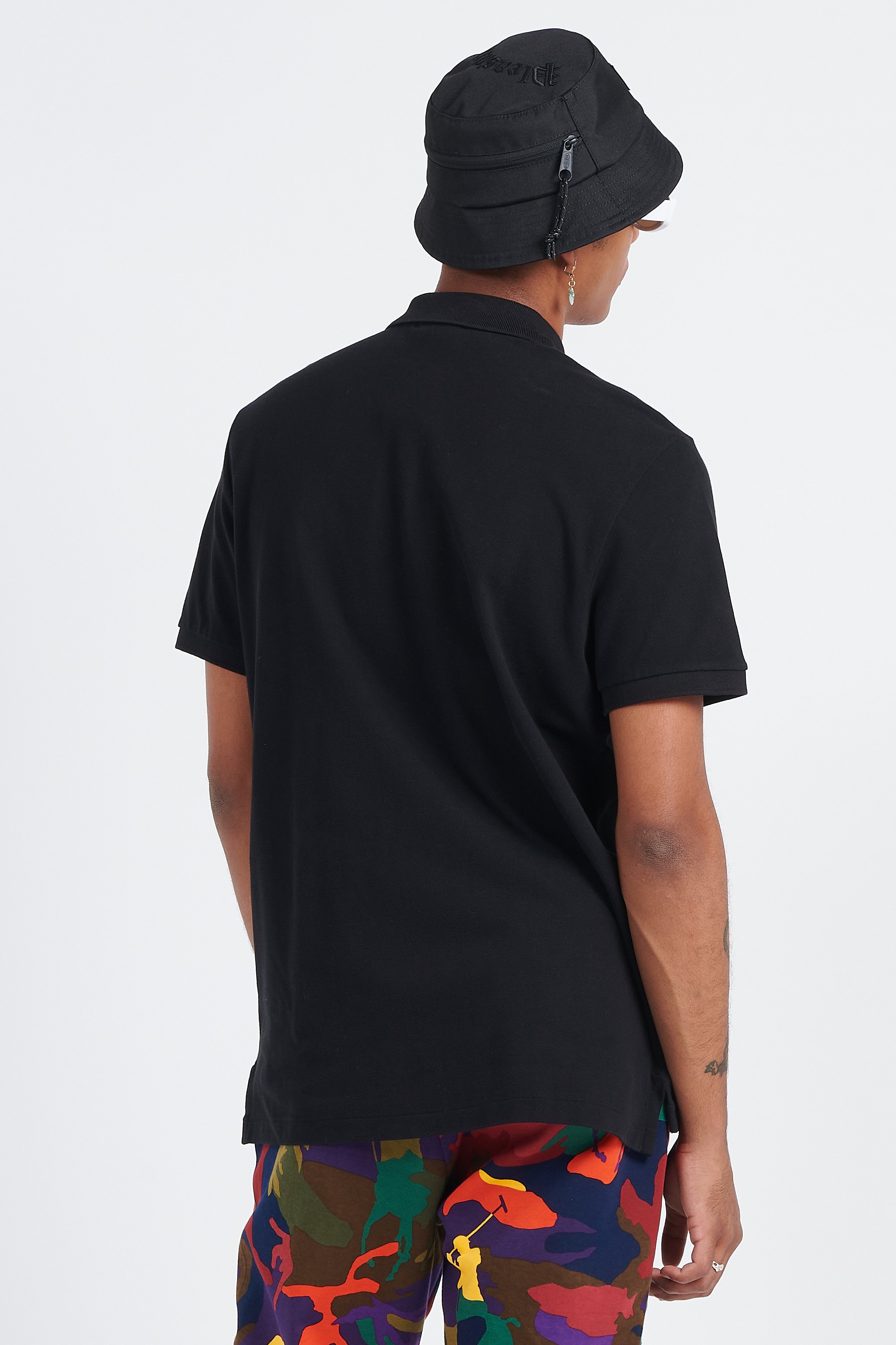 Short sleeve polo | Black POLO RALPH LAUREN Men