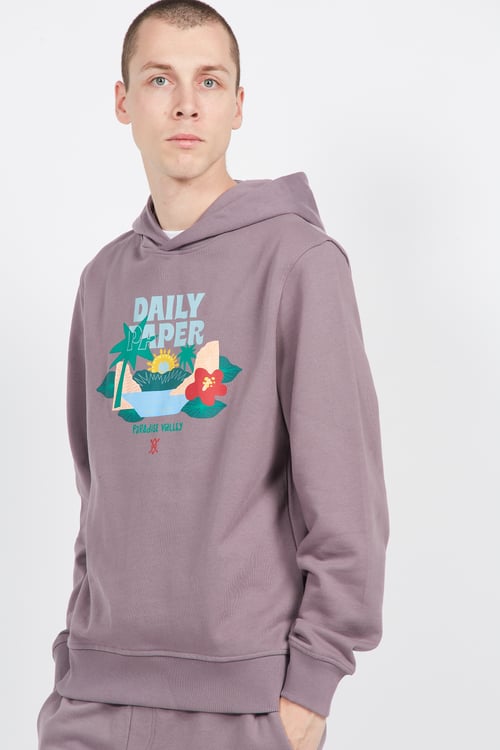 DAILY PAPER Hoodie Violet