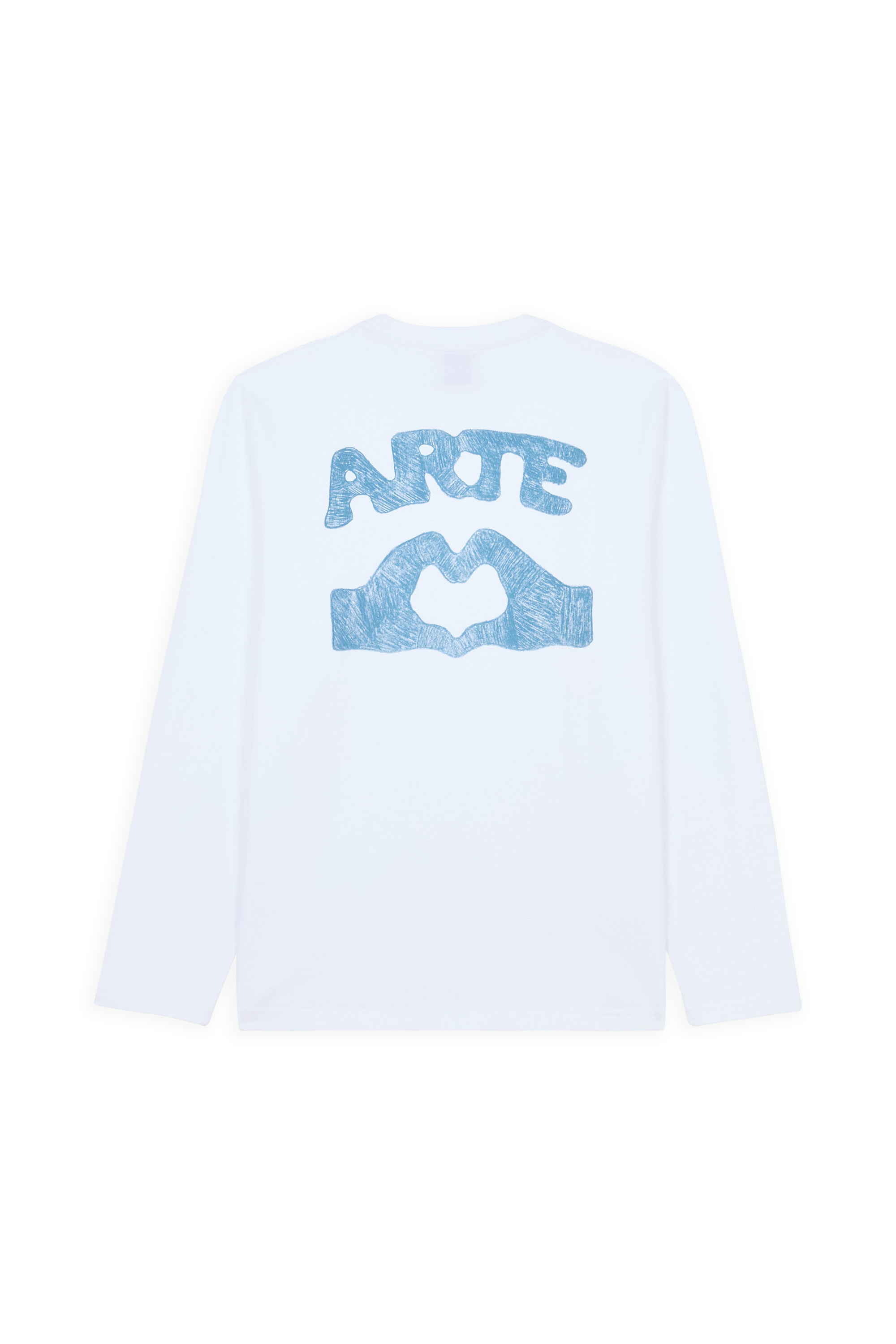 Regular-fit round-neck cotton T-shirt White