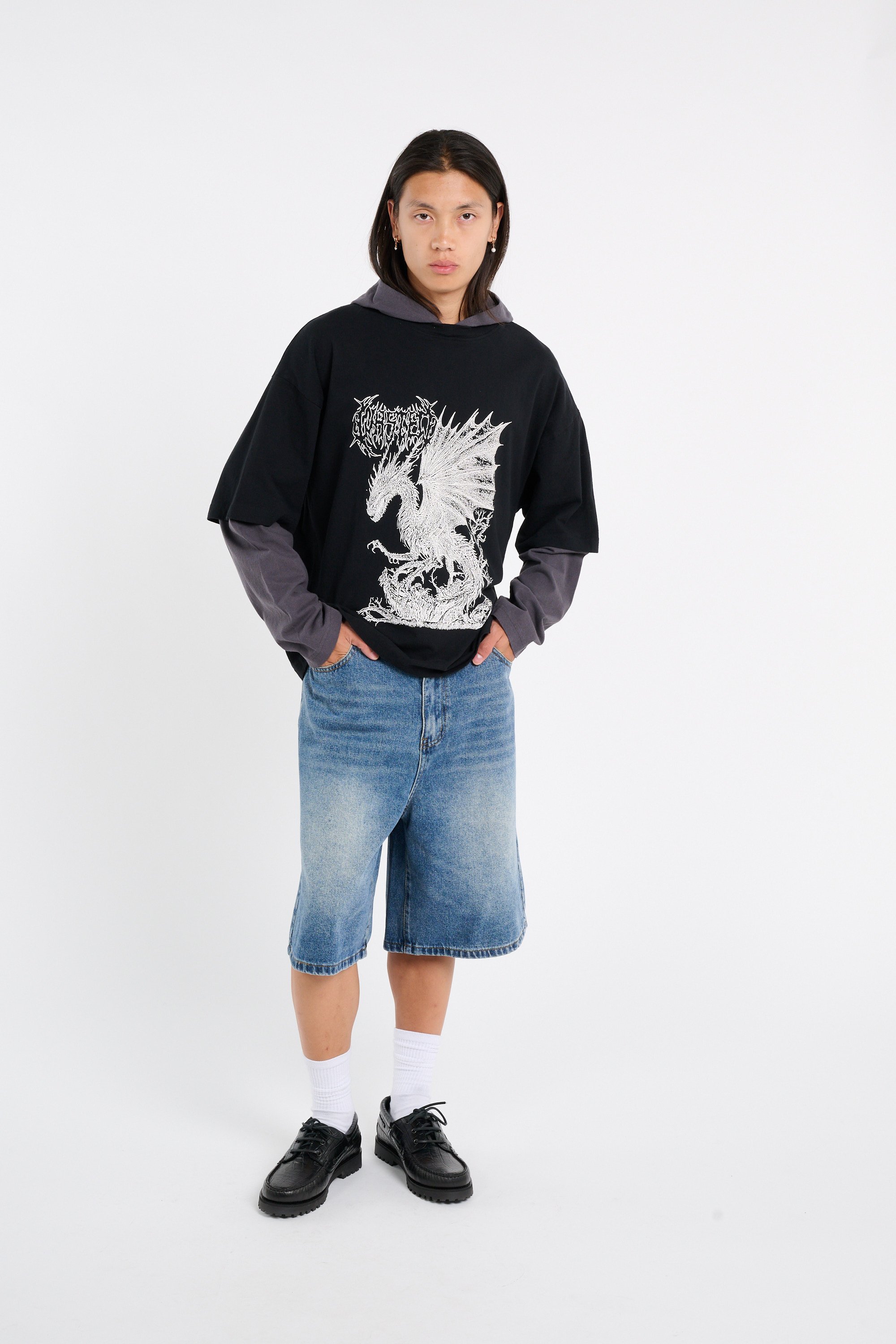 Hoodie WASTED Noir