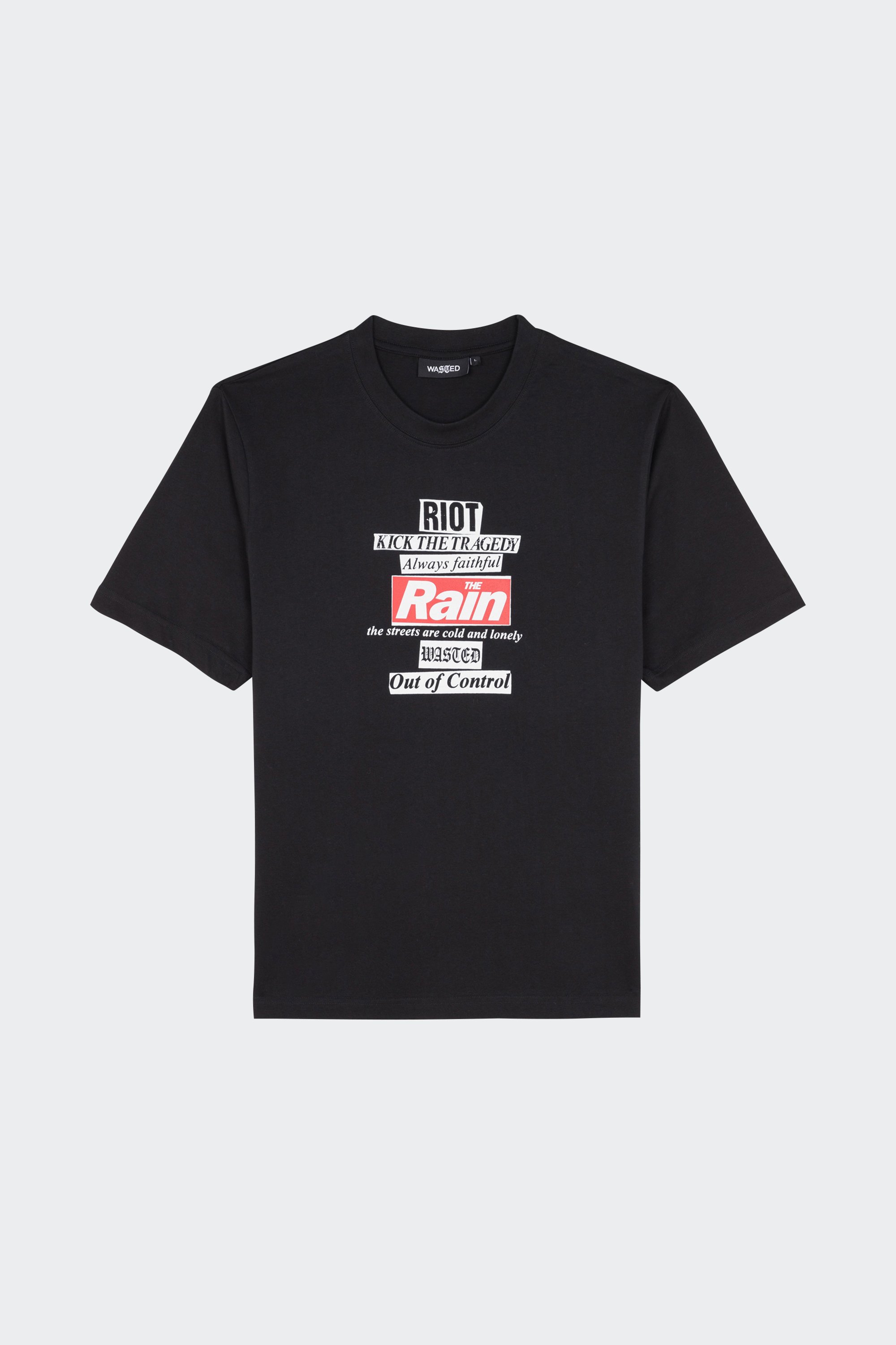 T-shirt | Black by WASTED T-shirt Black