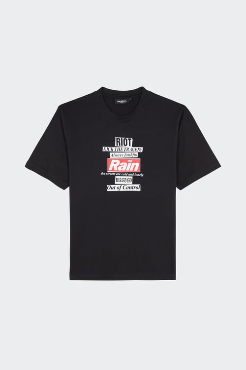 WASTED T-shirt Noir