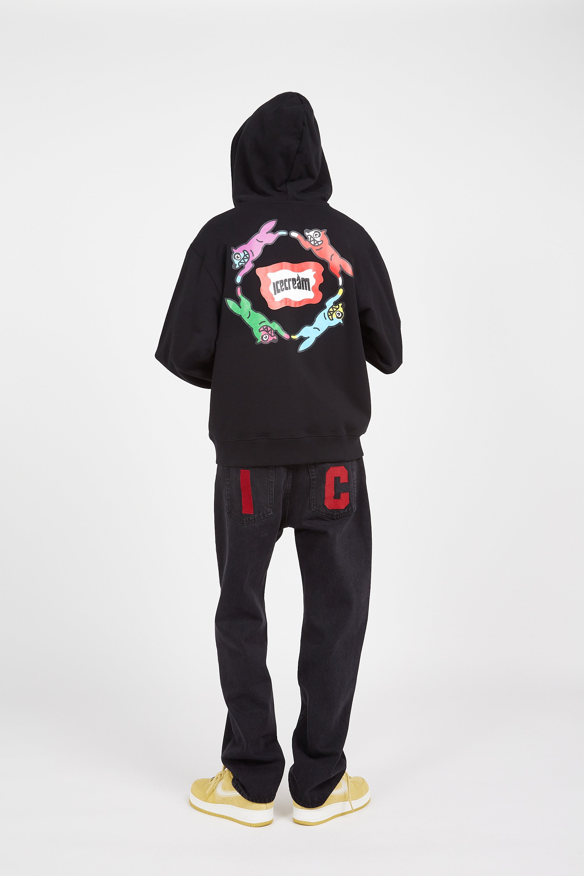 Hoodie | Noir ICE CREAM Homme