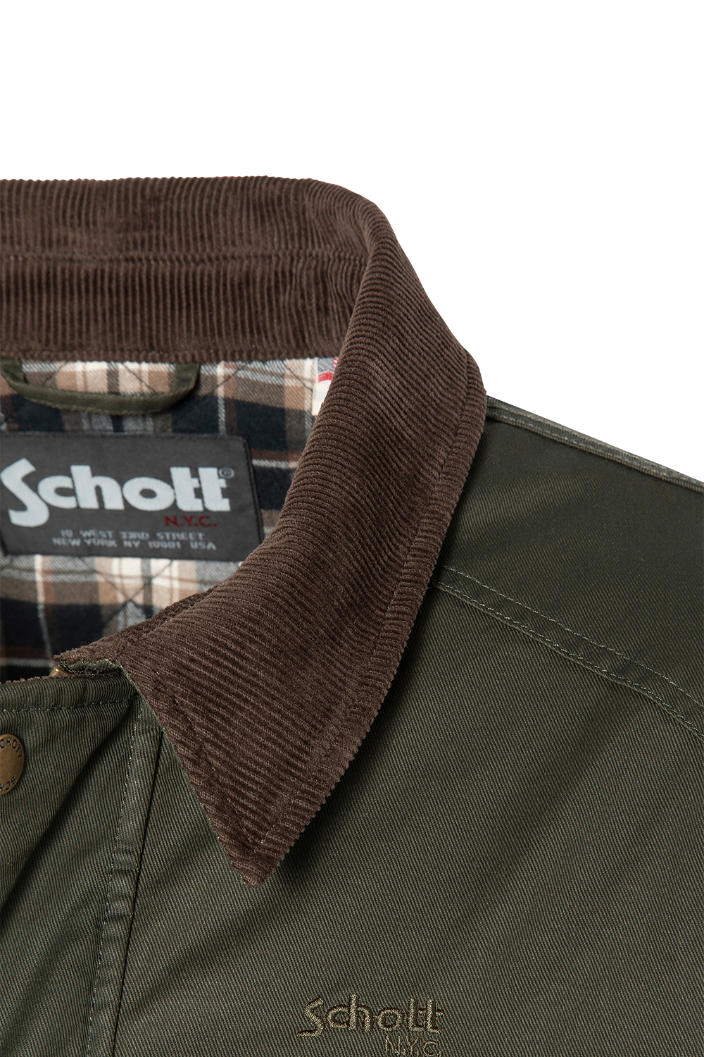 Jacket | Green SCHOTT Men