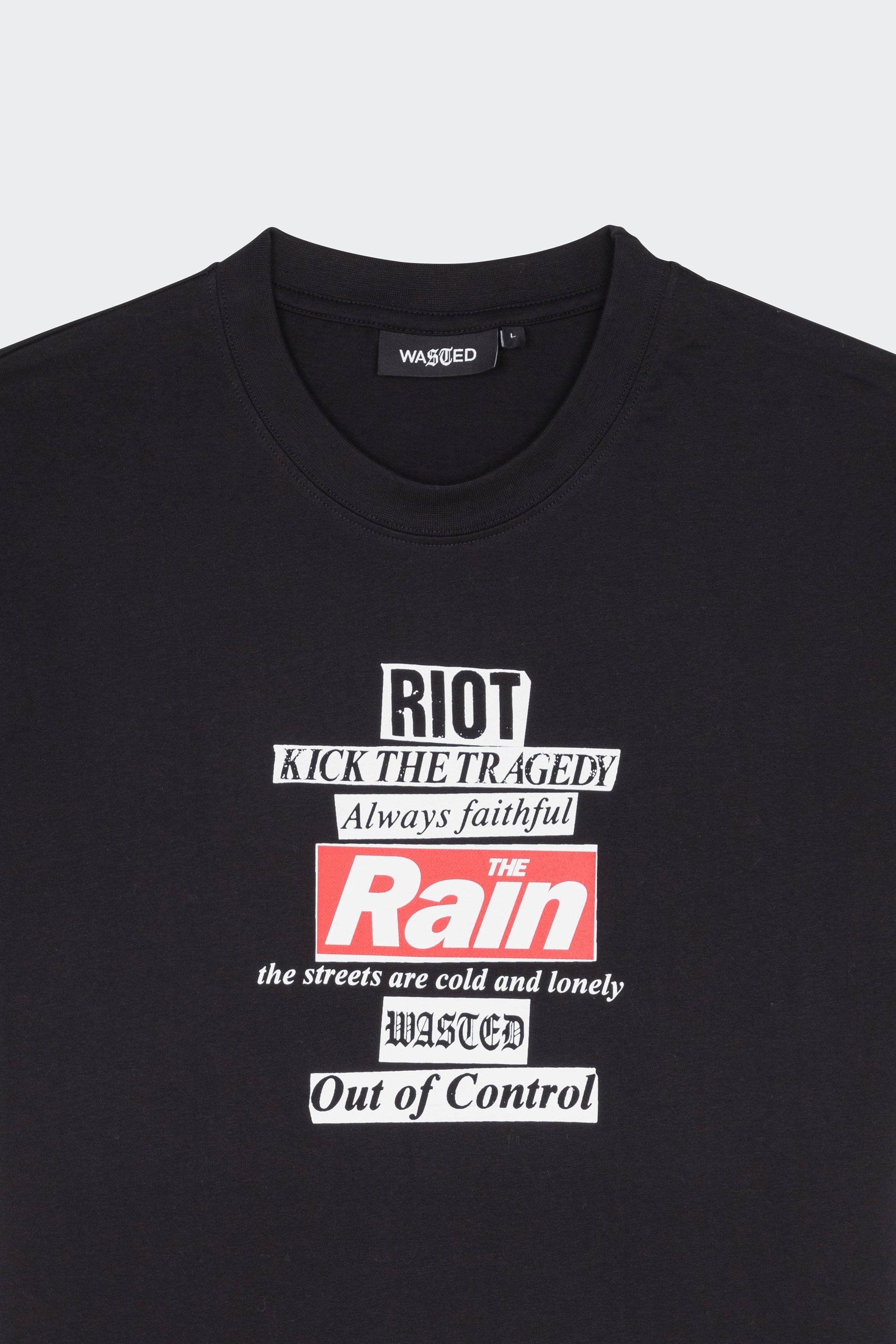 T-shirt | Black by WASTED T-shirt Black