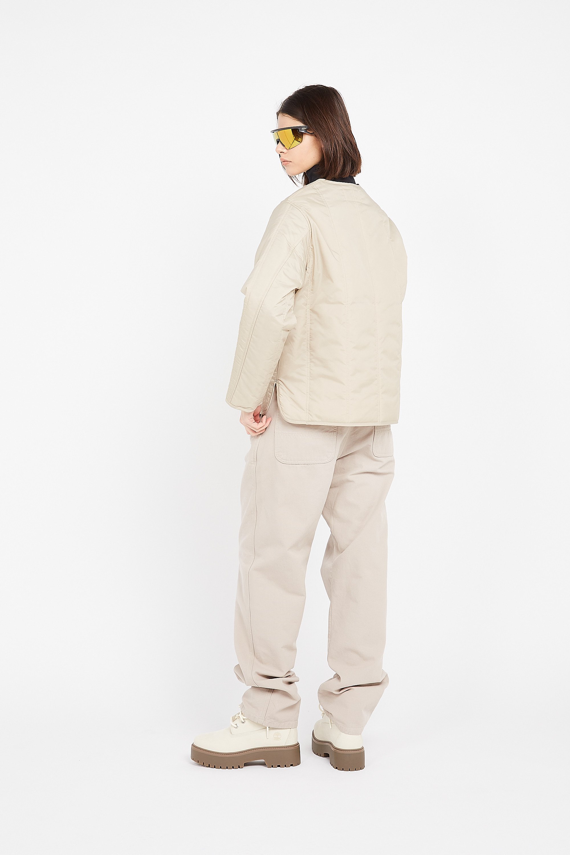 Jacket | Beige by CARHARTT WIP Jacket Beige