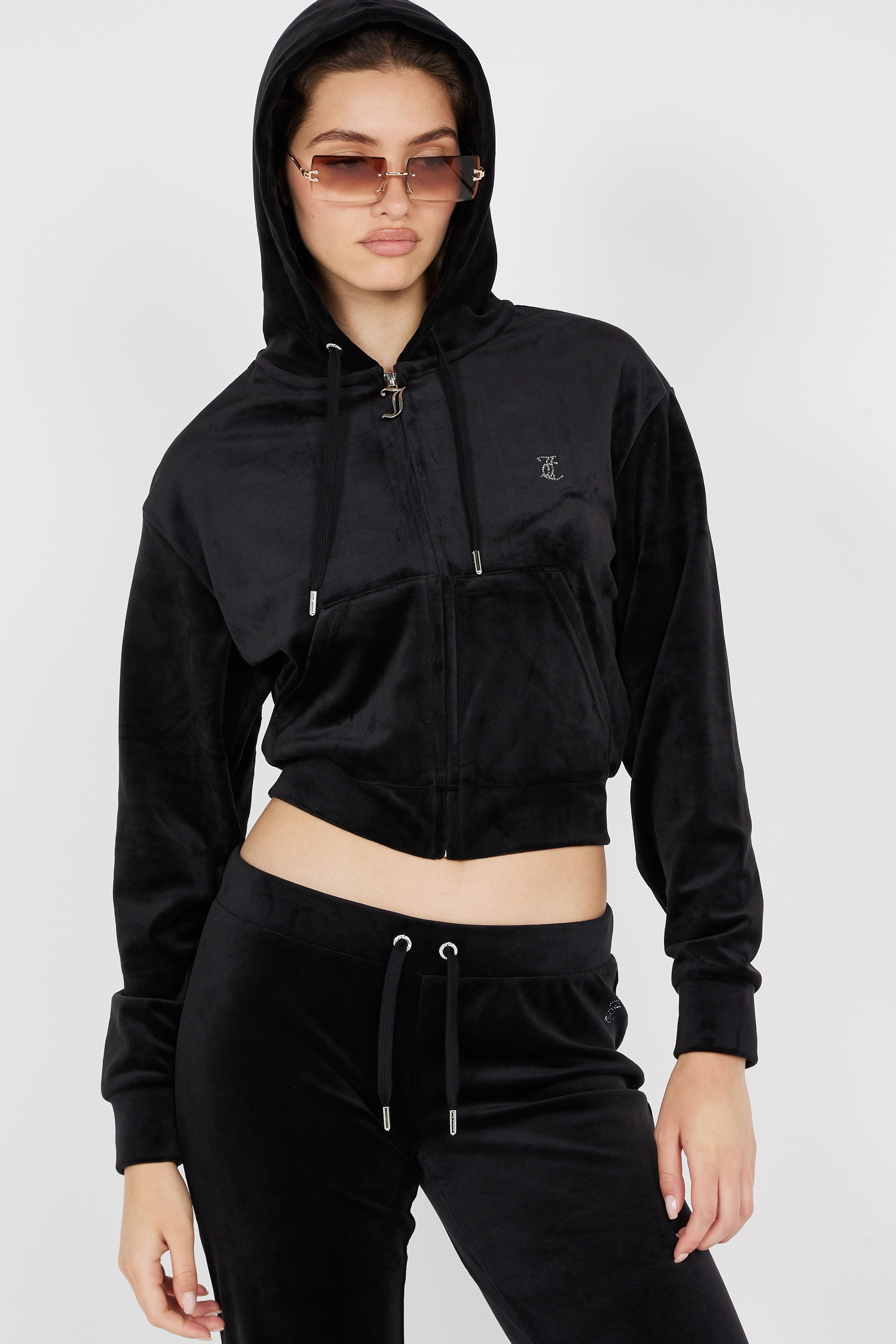 Hoodie zippé | Noir JUICY COUTURE Femme