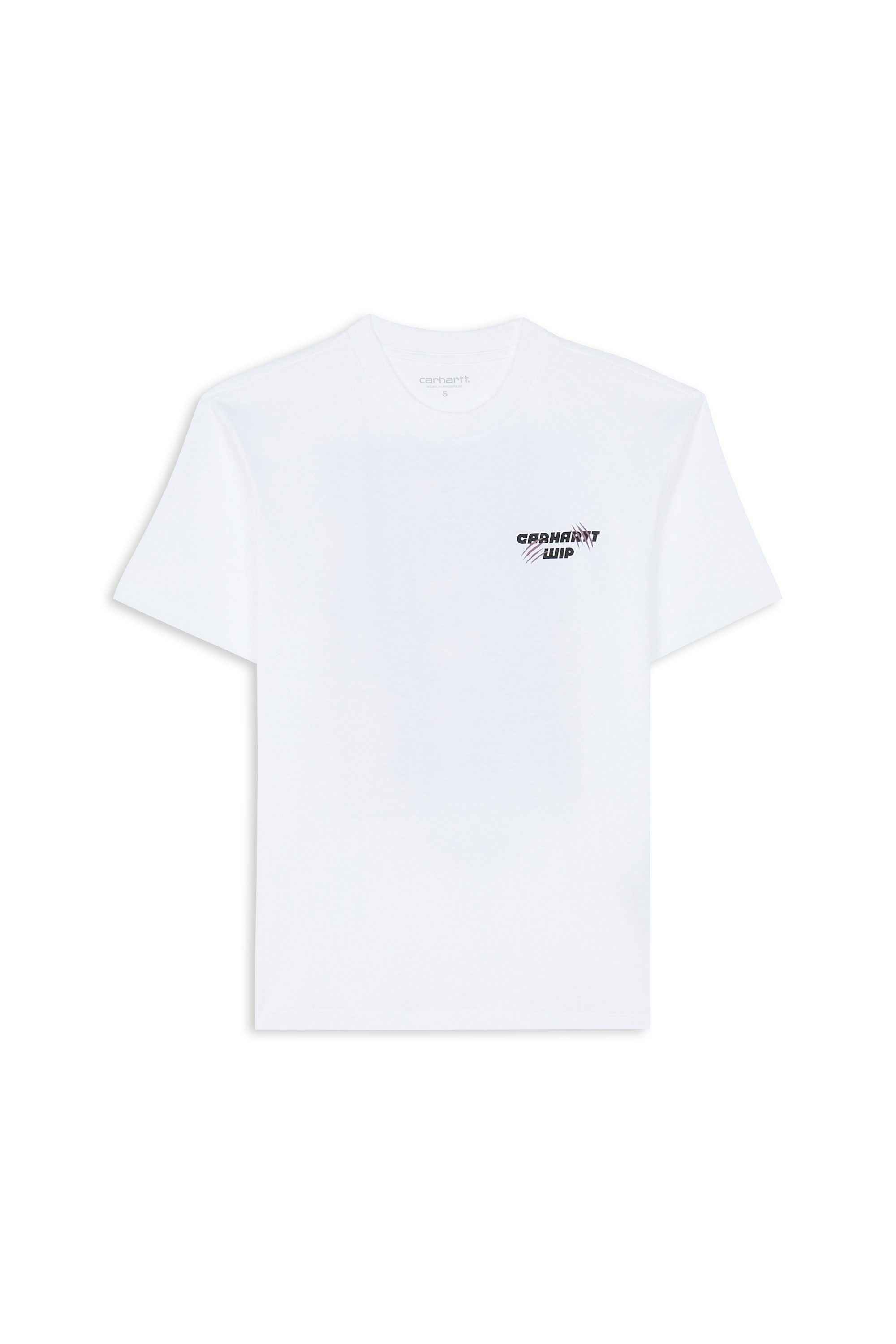 Regular-fit round-neck cotton T-shirt White