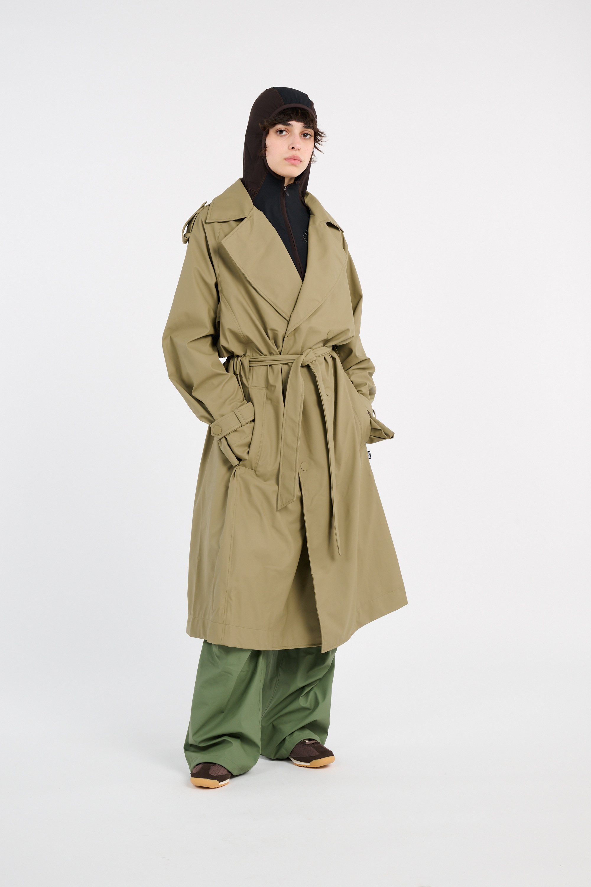 Trench RAINS Marron