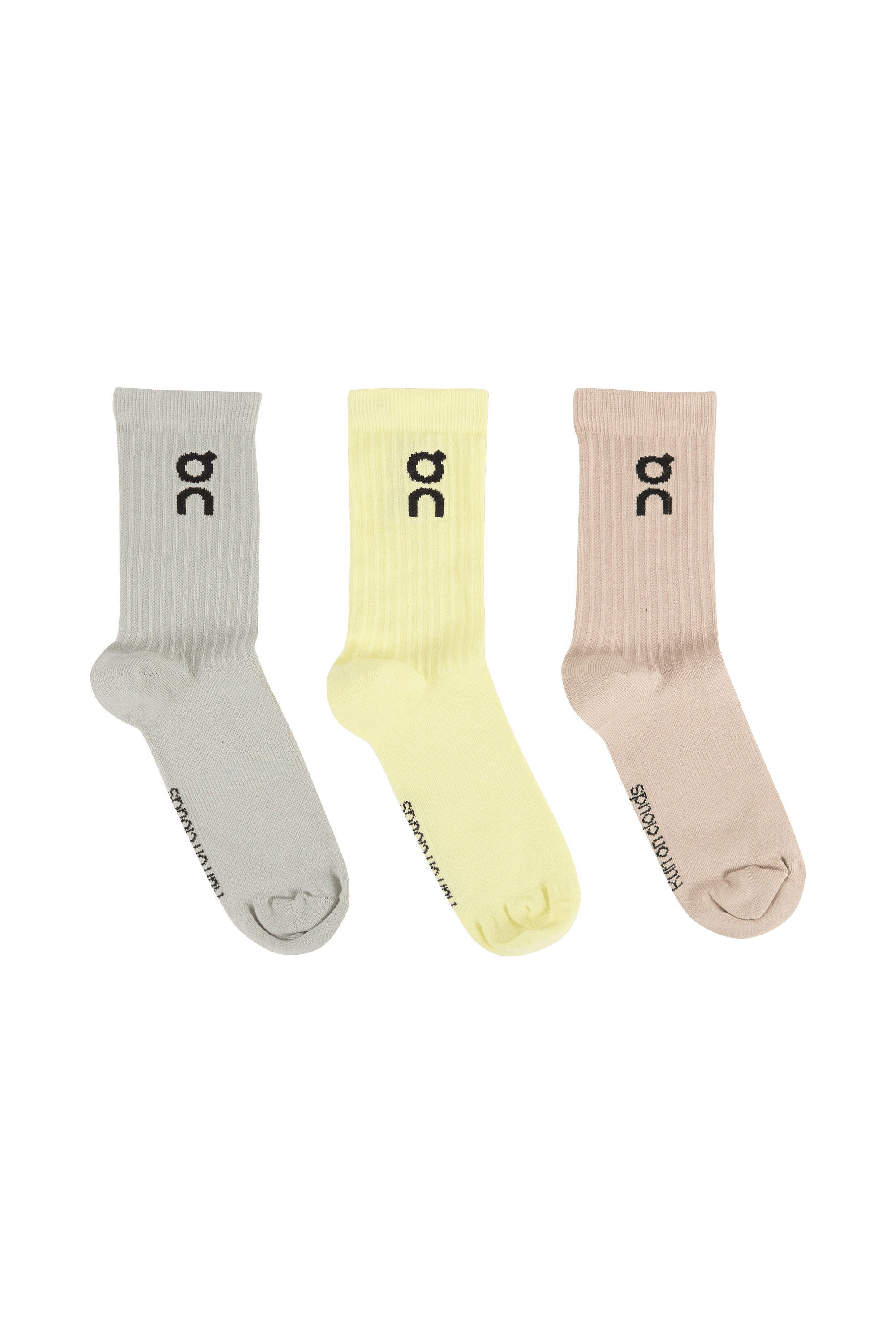 Lot de 3 paires de chaussettes Logo Sock High 3P Lemonade | tin
