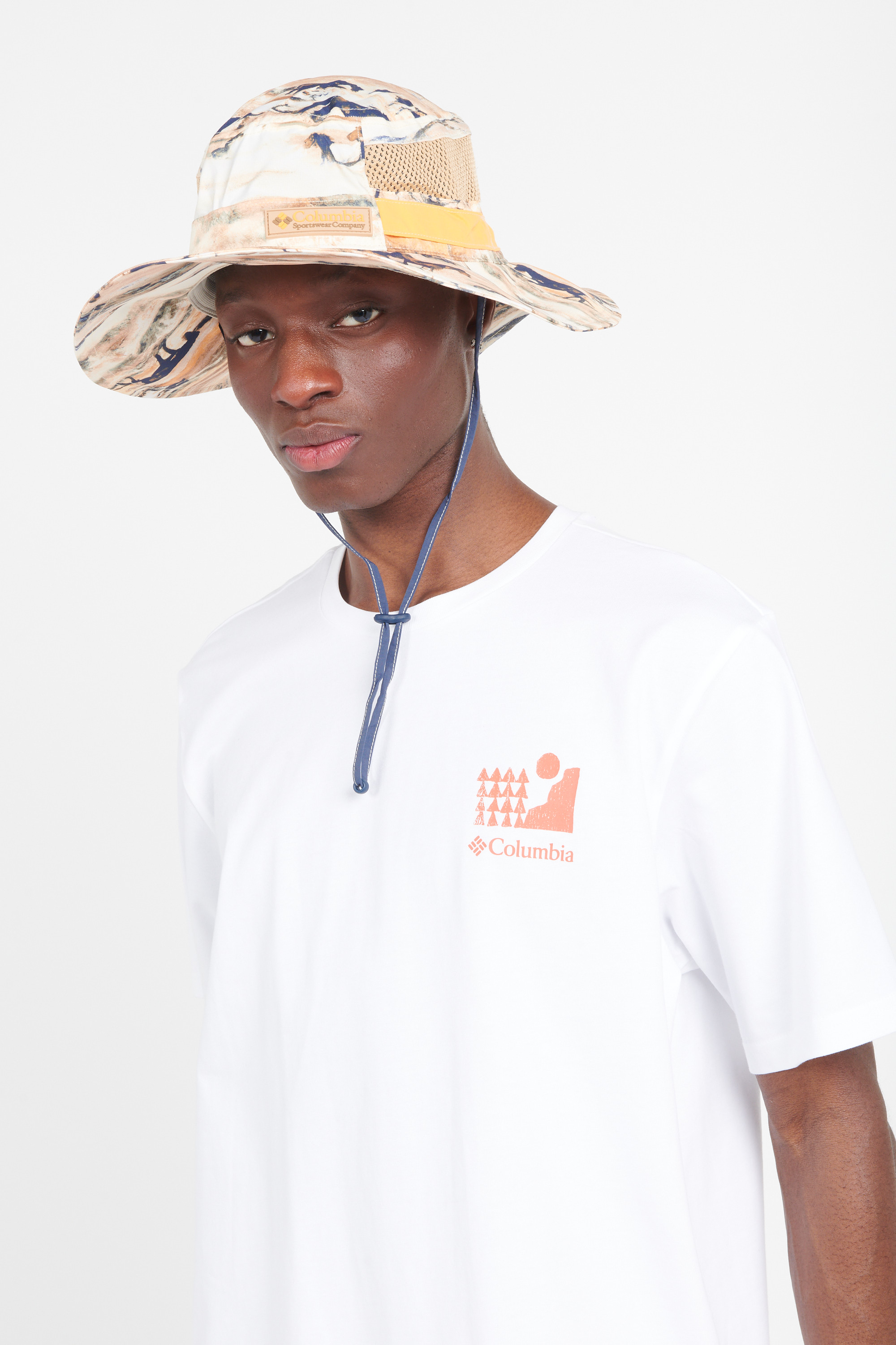 Regular-fit round-neck cotton T-shirt White