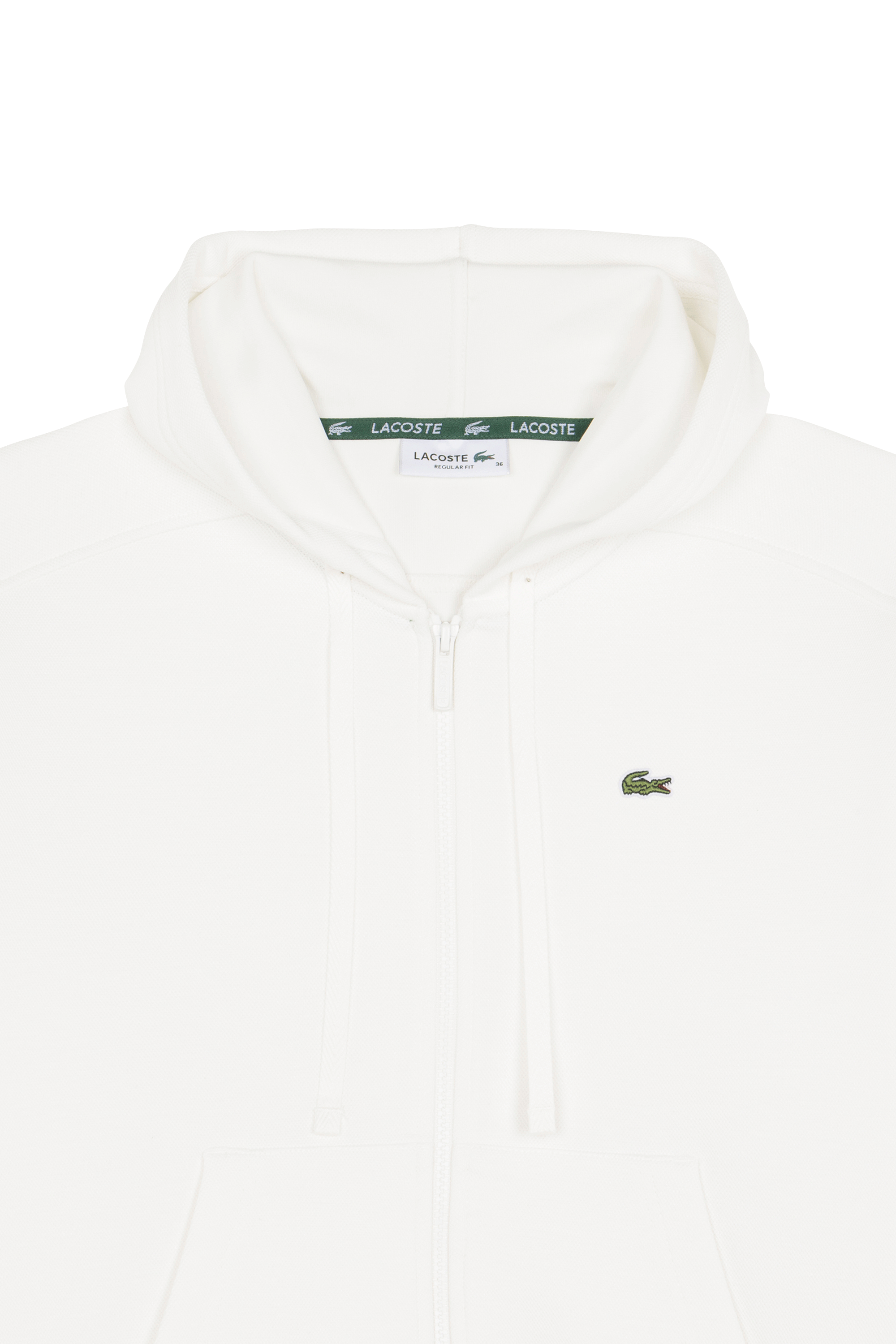 Hoodie zippé Beige