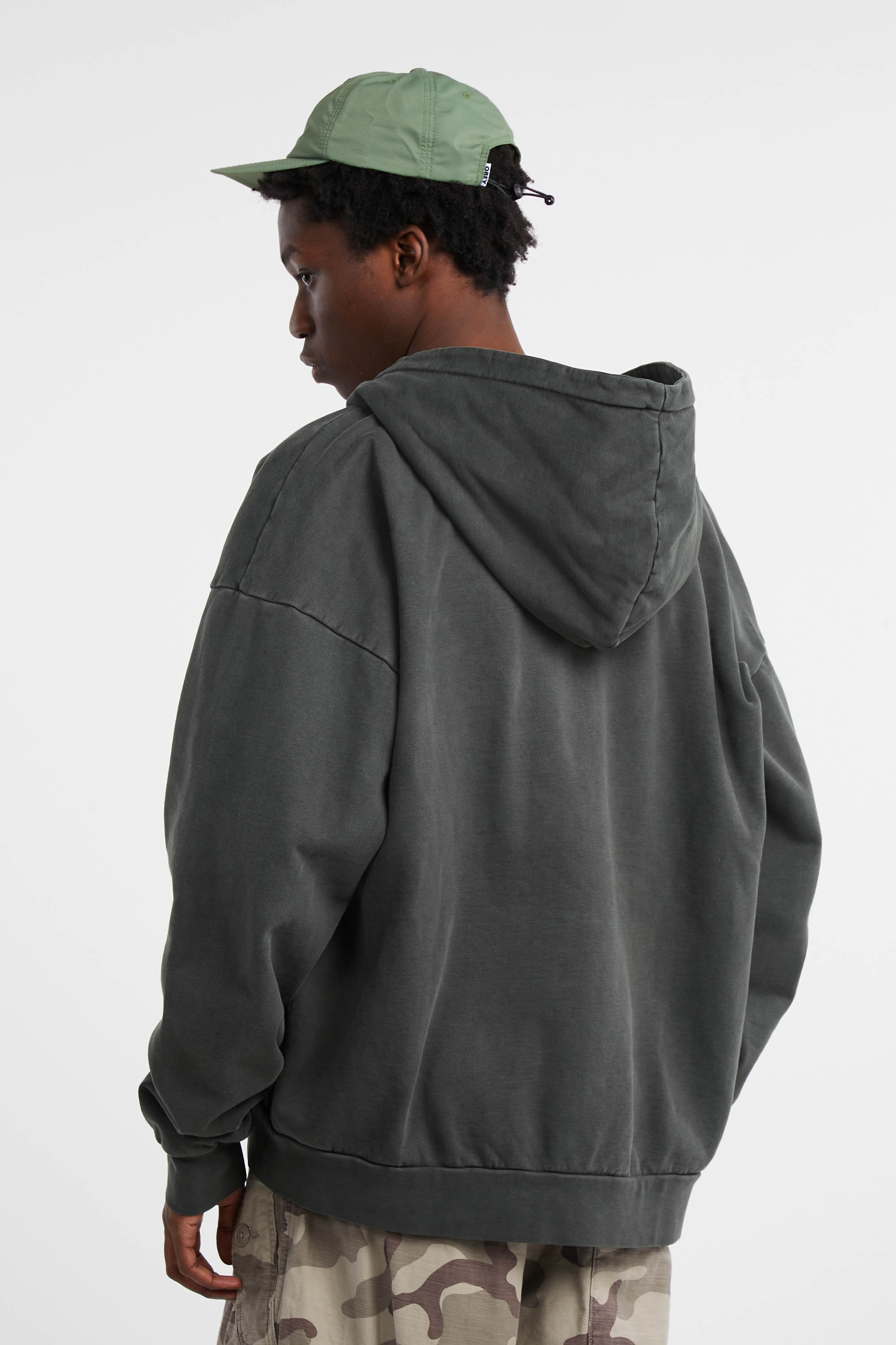 Hoodie zippé Noir