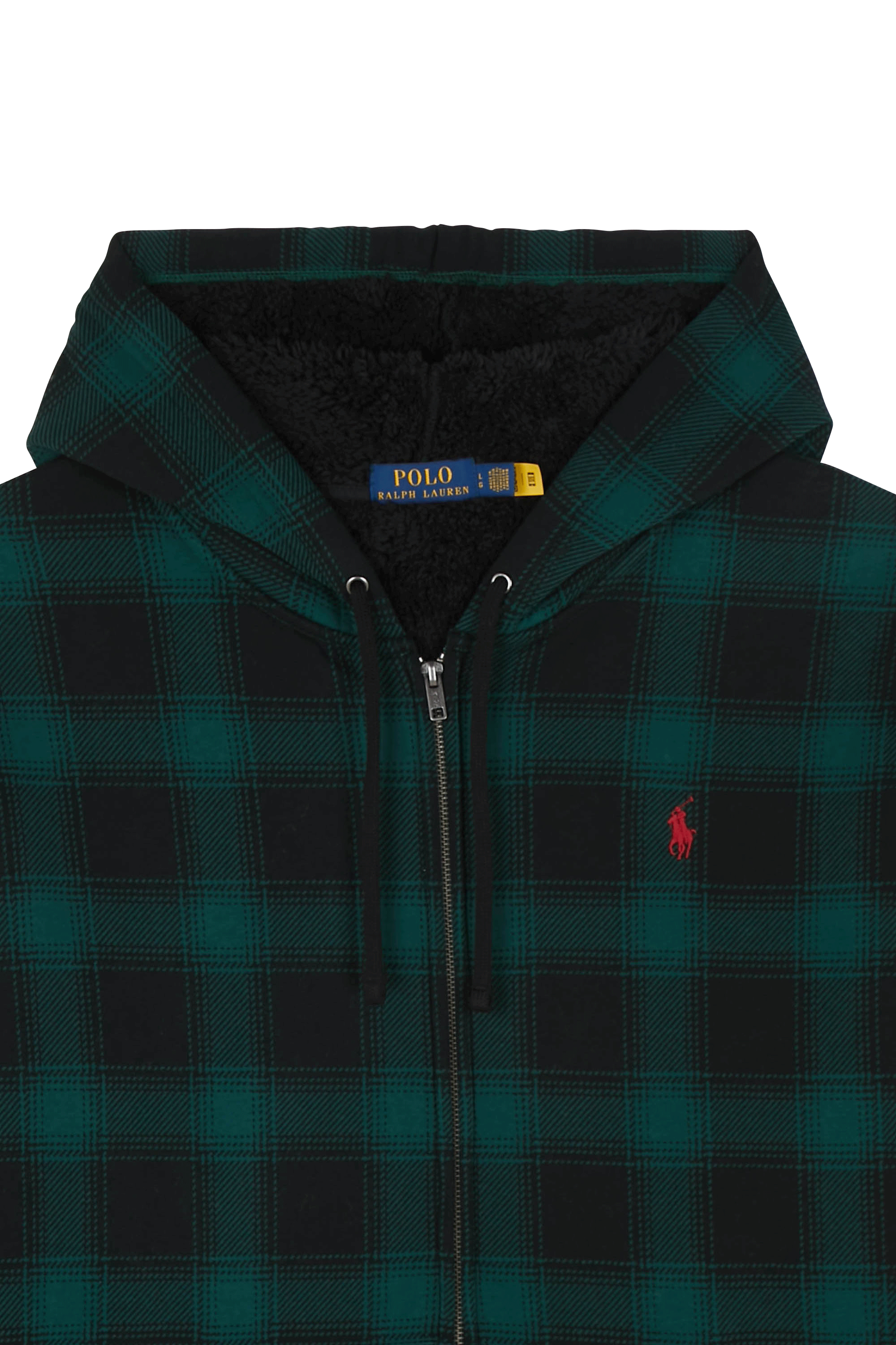 Hoodie zippé Vert