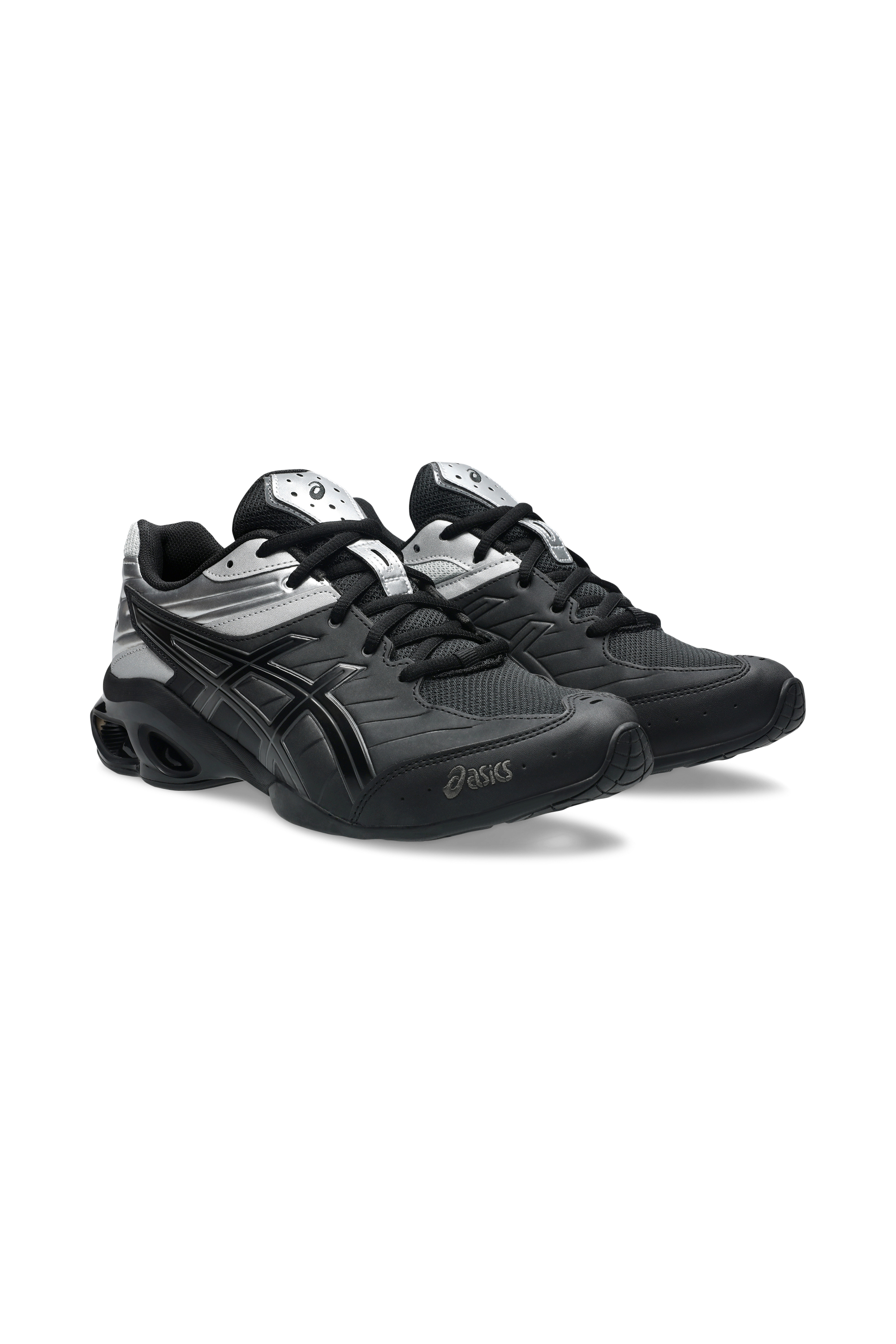 Men?s Storm 96 LO fabric and leather sneakers | Black ASICS Men