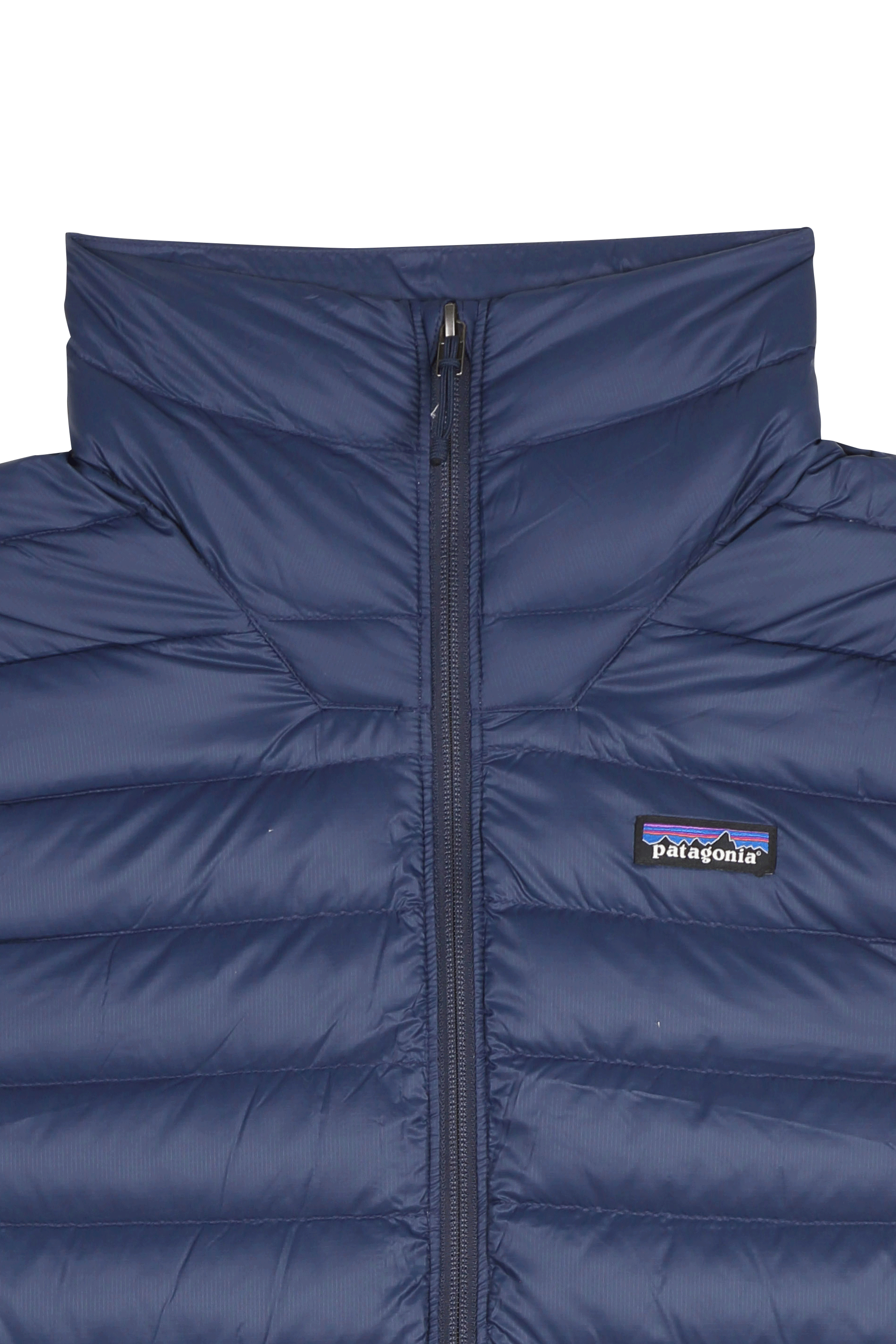 Sleeveless Puffer Jacket Blue