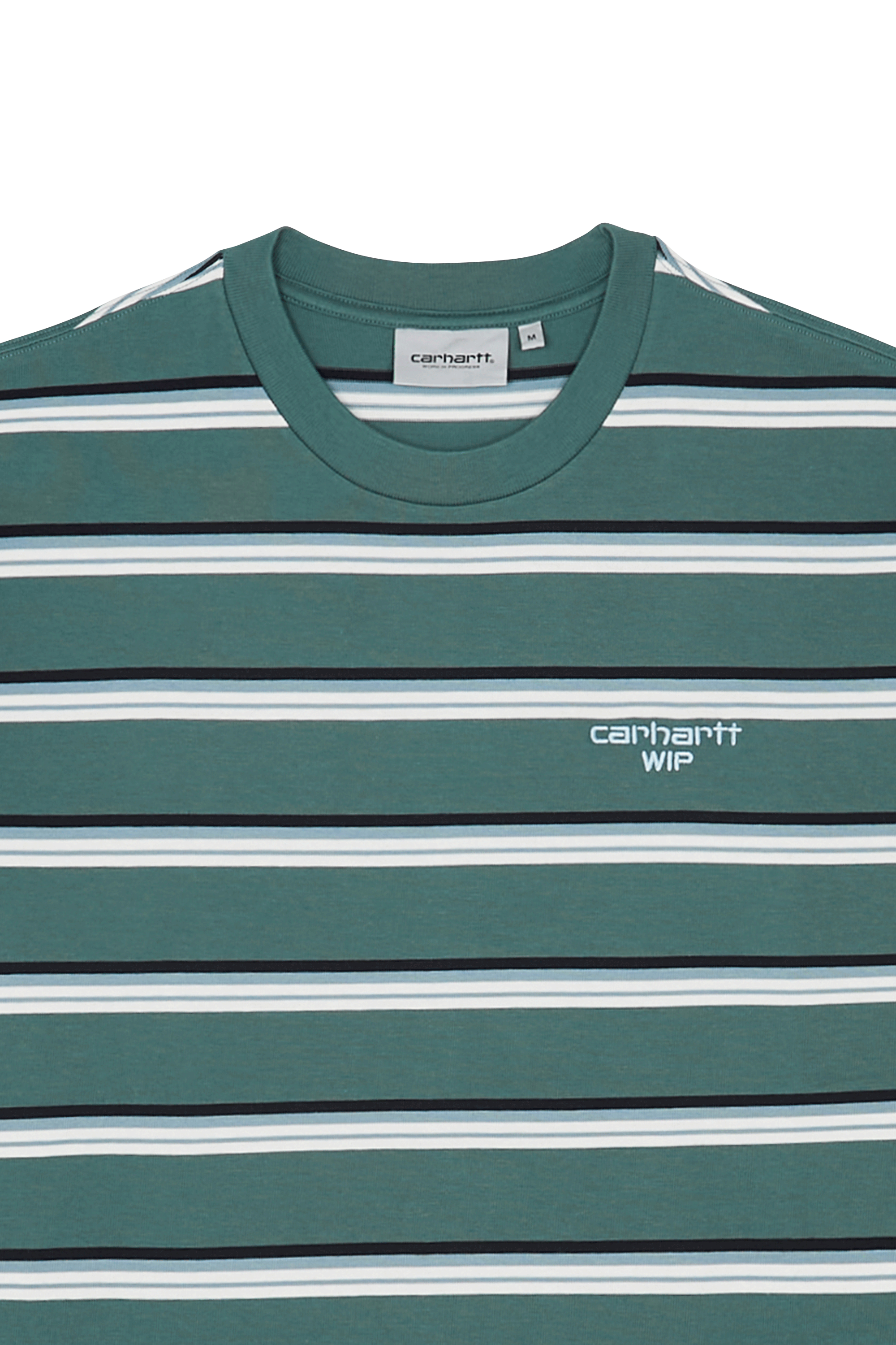 Regular-fit round-neck cotton T-shirt Multicolored