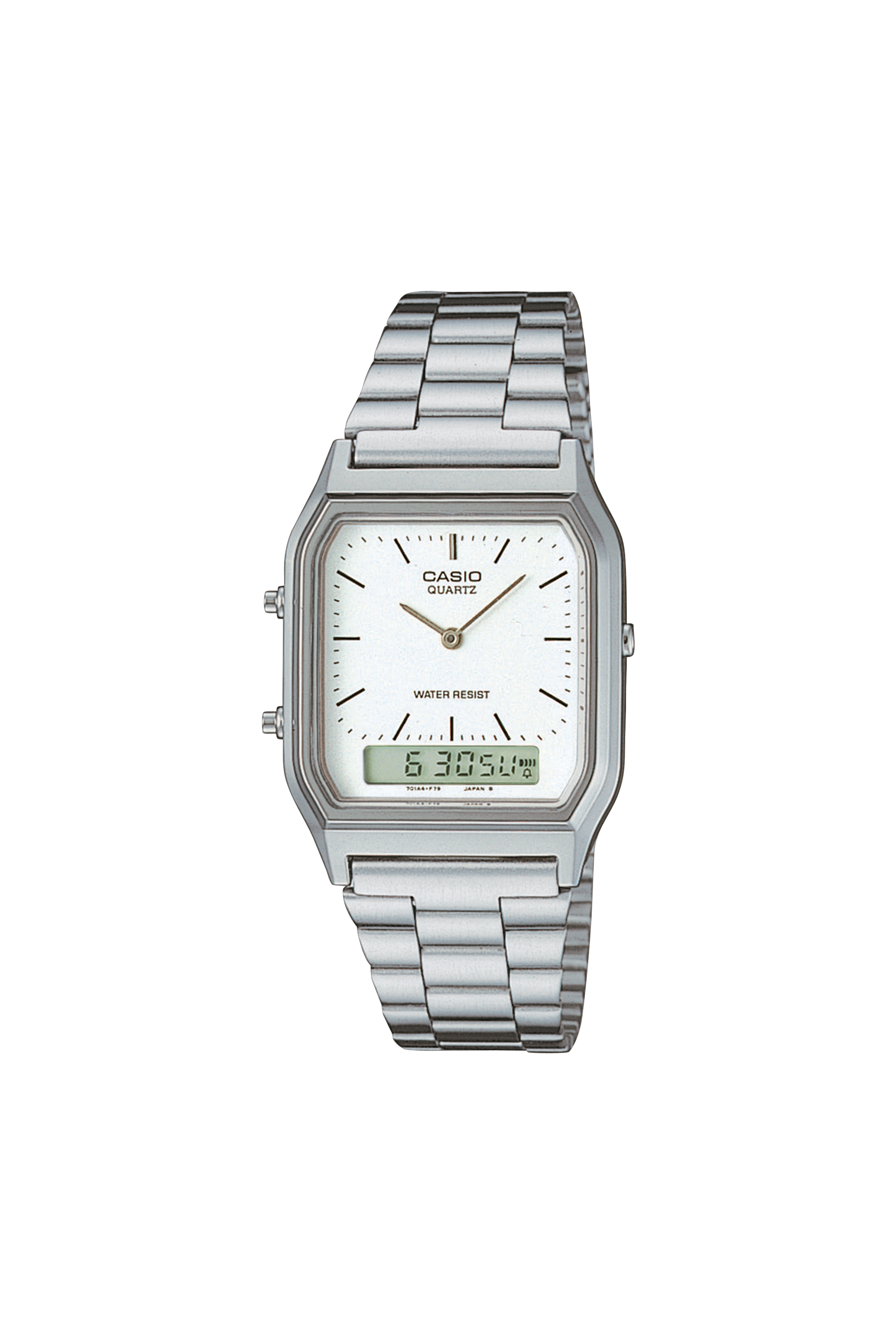 Casio Quartz steel watch Grey