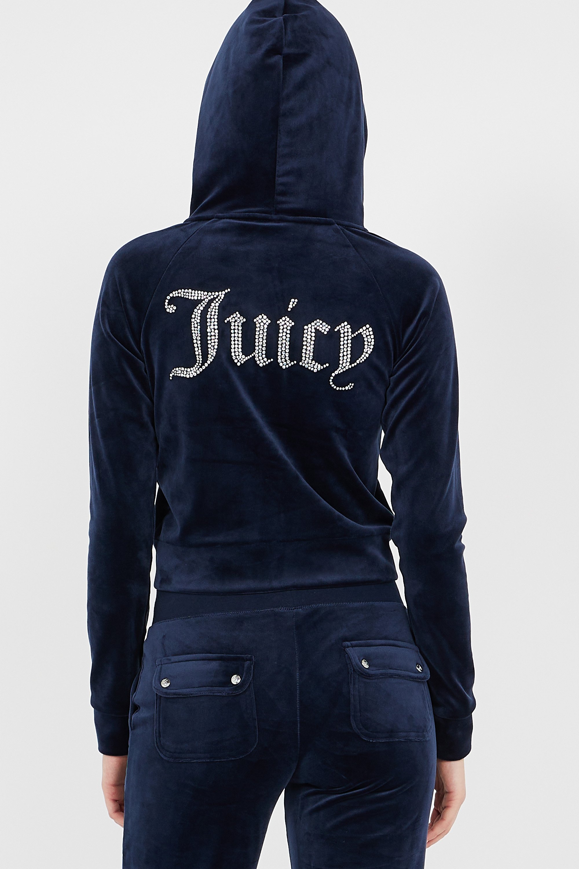 zip-up hoodie | Blue by JUICY COUTURE zip-up hoodie Blue