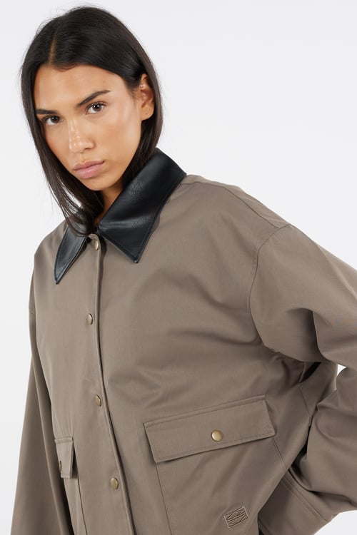 NOISY MAY Veste Marron