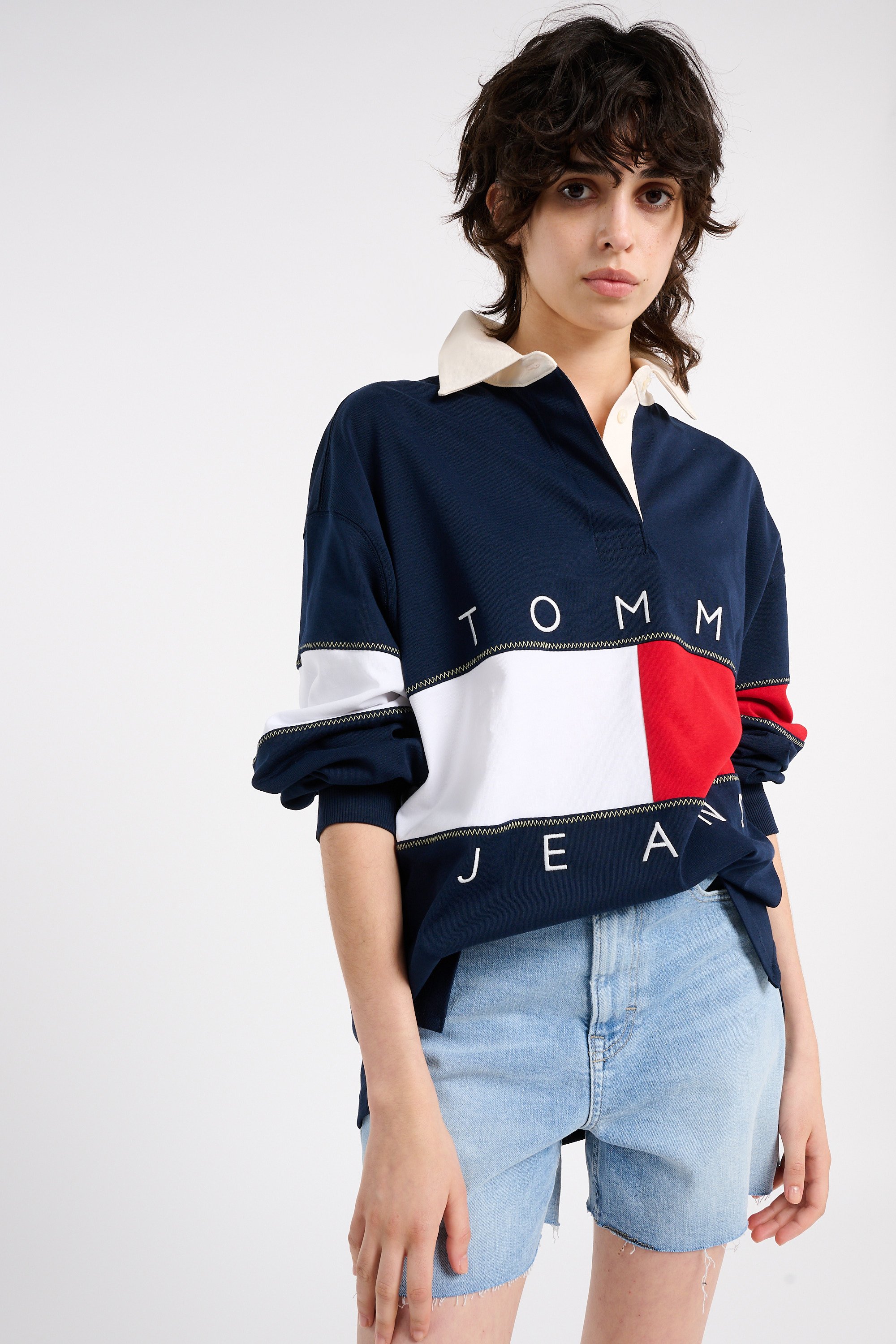 Polo | Bleu TOMMY JEANS Femme