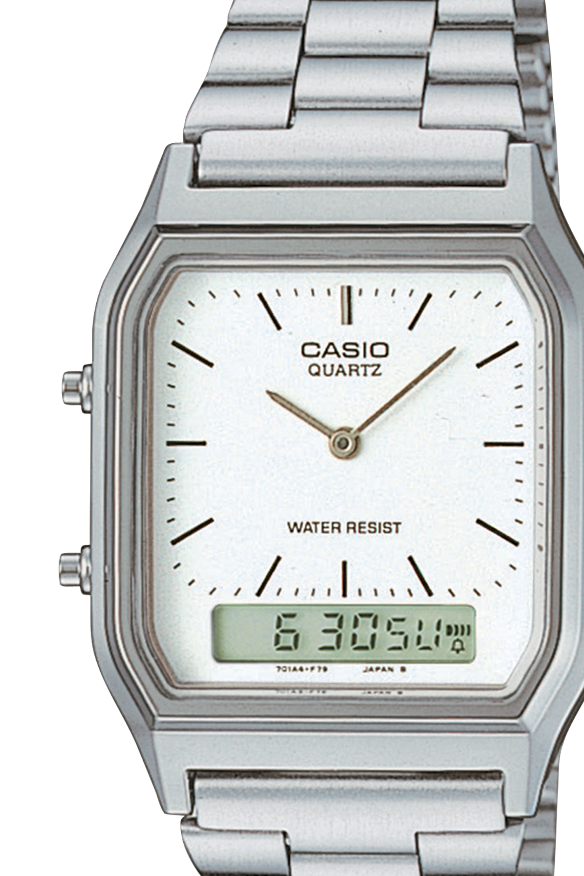Casio Quartz steel watch Grey