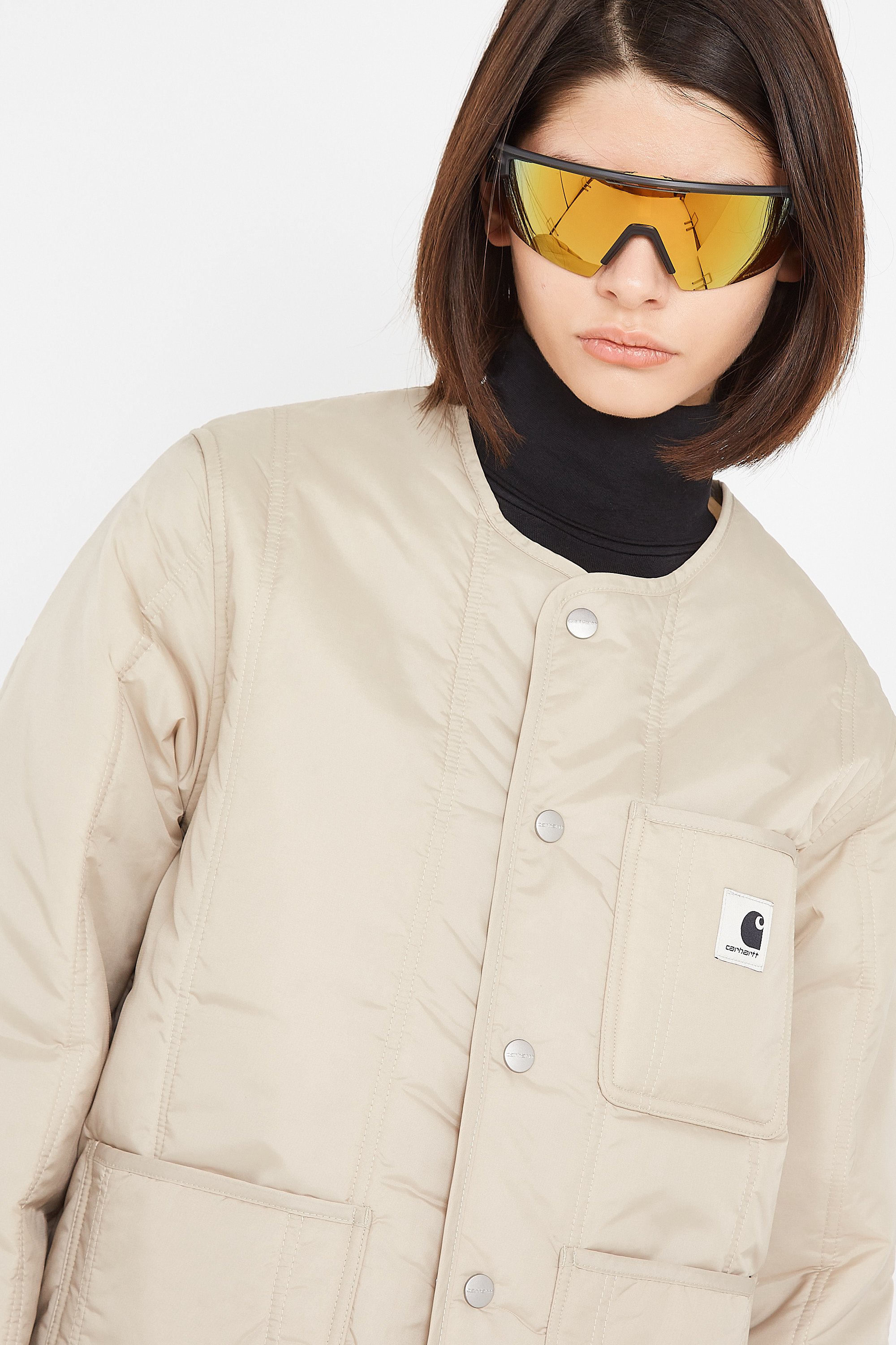 Jacket | Beige by CARHARTT WIP Jacket Beige