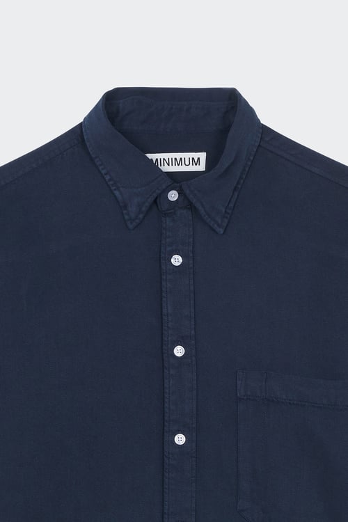 MINIMUM Chemise Bleu