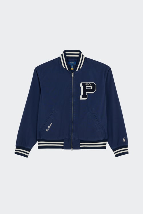 Polo - Blouson - Taille M Bleu